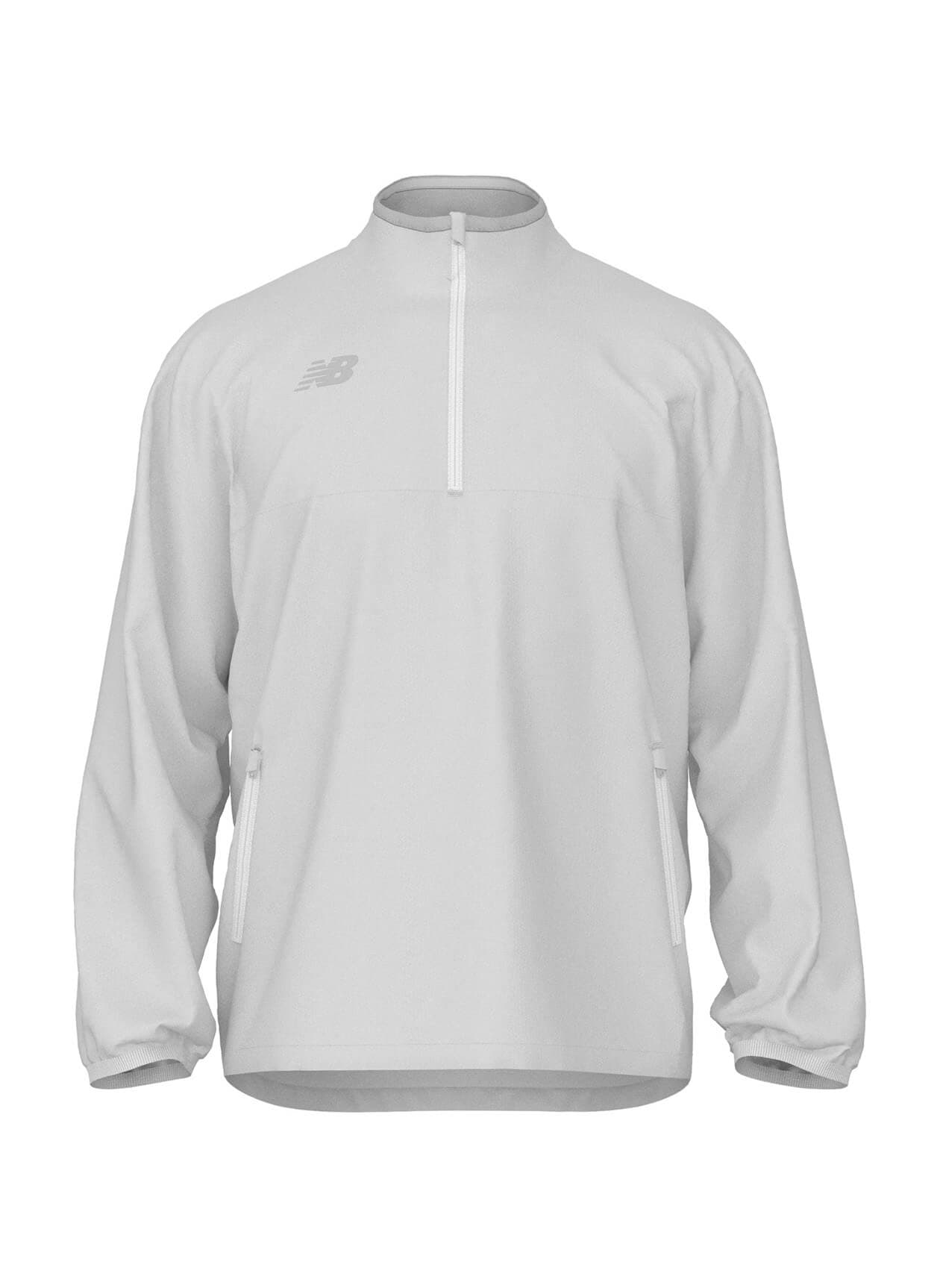 New Balance Men's Ascent Quarter-Zip - White 3XL