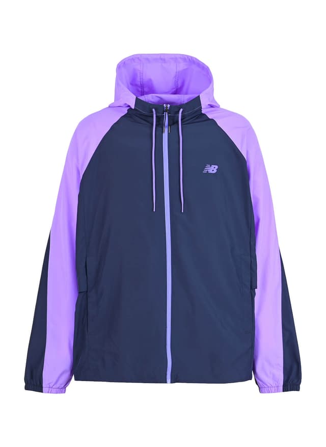 New Balance Men's Athletics Light Packable Jacket - Navy LG