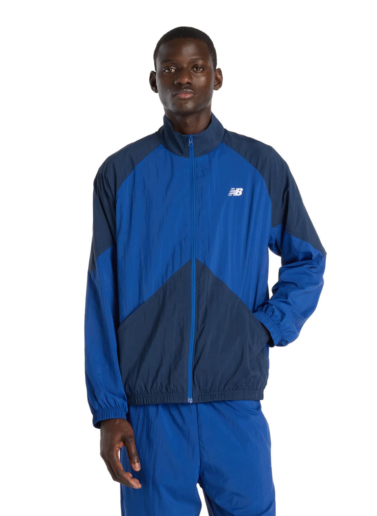 New Balance Men's Sport Legacy Jacket - Navy LG