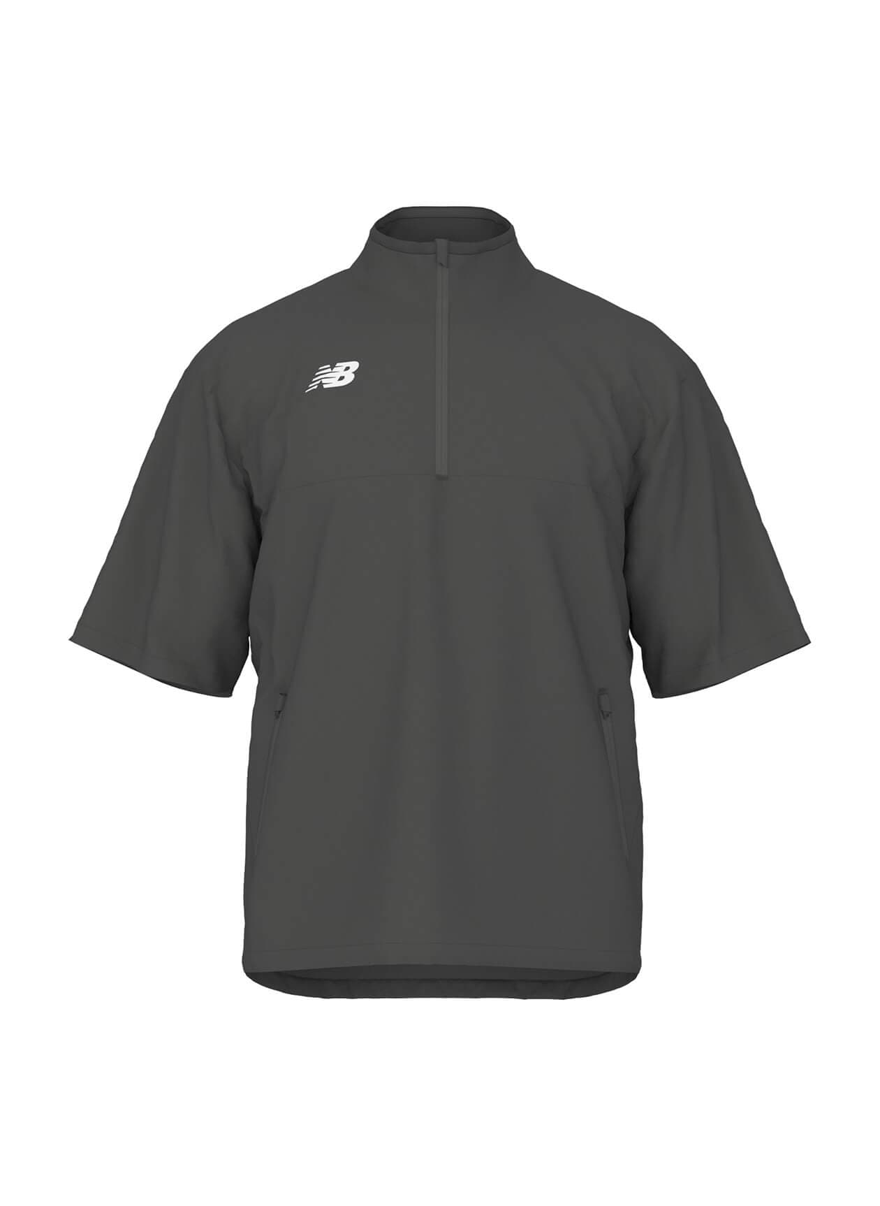 New Balance Men's Ascent Short-Sleeve Jacket - Dark Grey 3XL