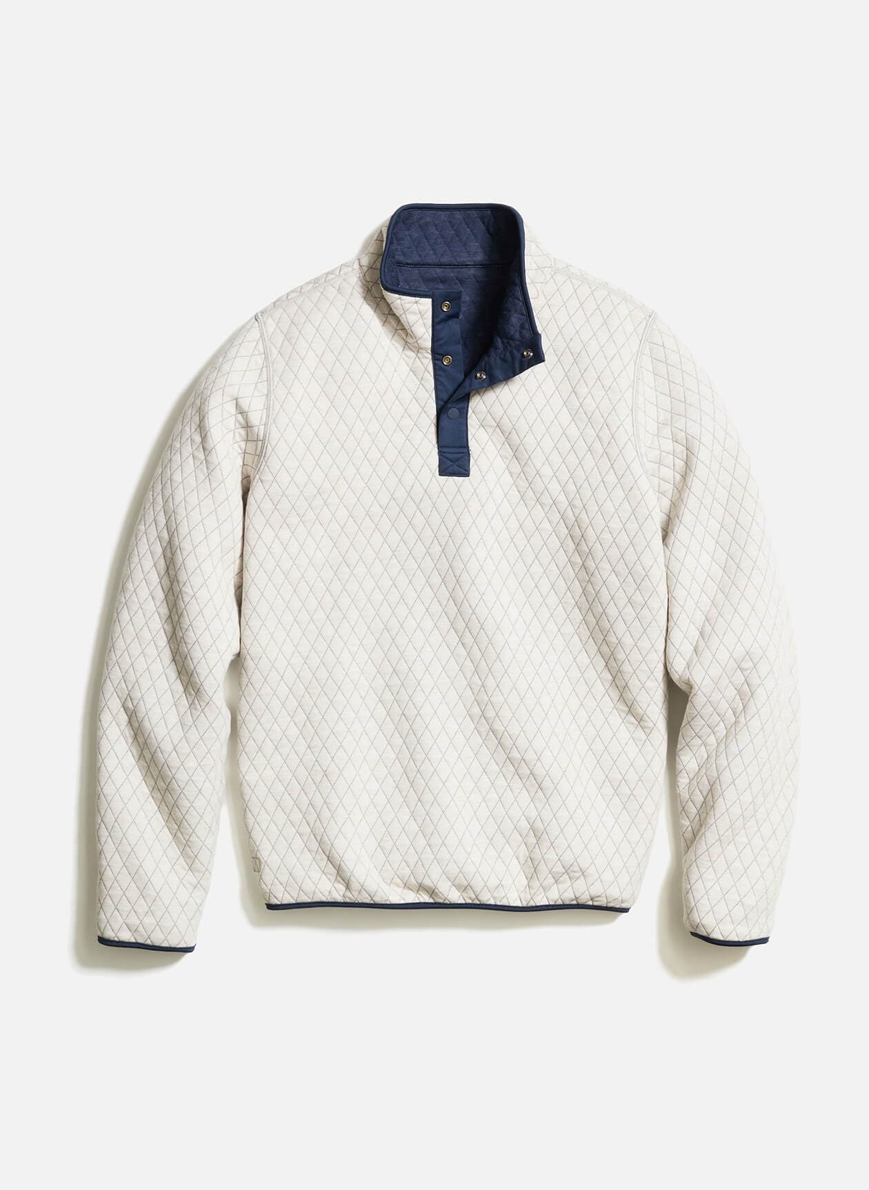 Marine Layer Men's Reversible Corbet Pullover - Navy 3XL