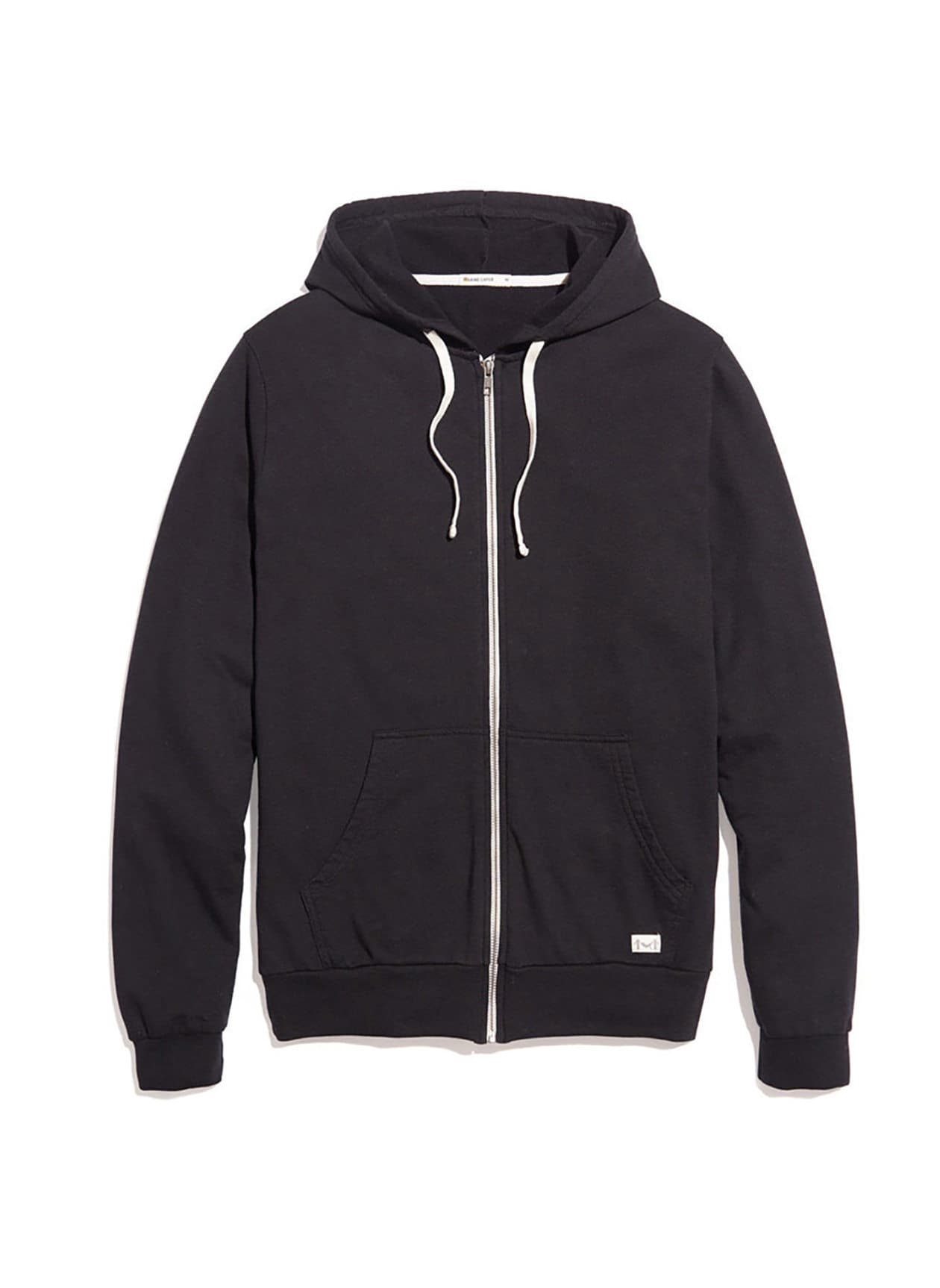 Marine Layer Men's Afternoon Zip Hoodie - Black 3XL
