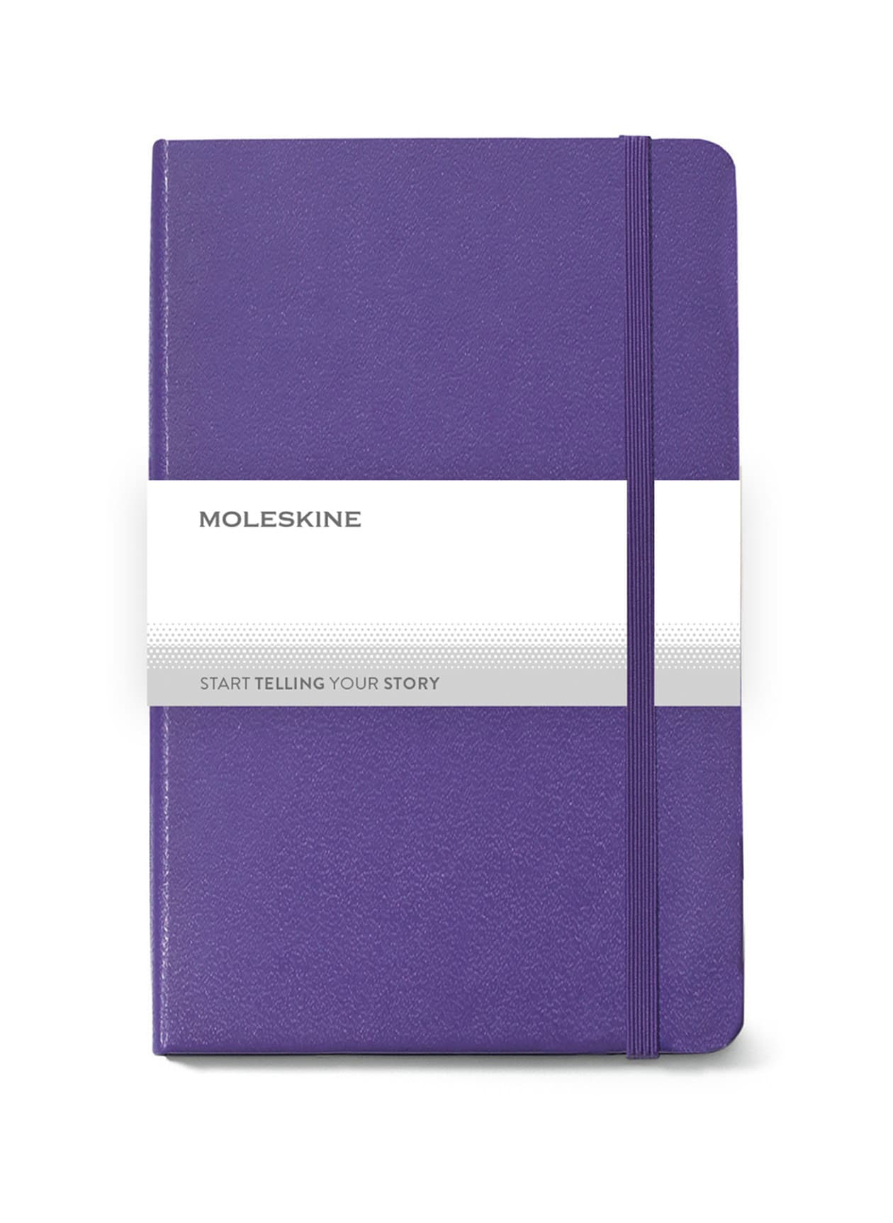 Moleskine Hard Cover Ruled Large Notebook - Purple MISC