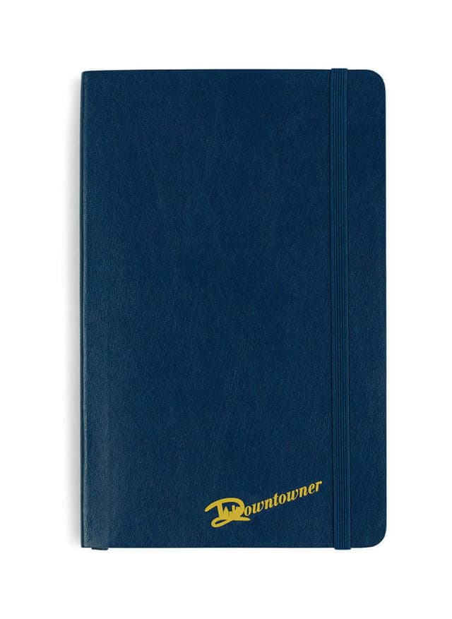Moleskine Soft Cover Ruled Large Notebook - Navy MISC