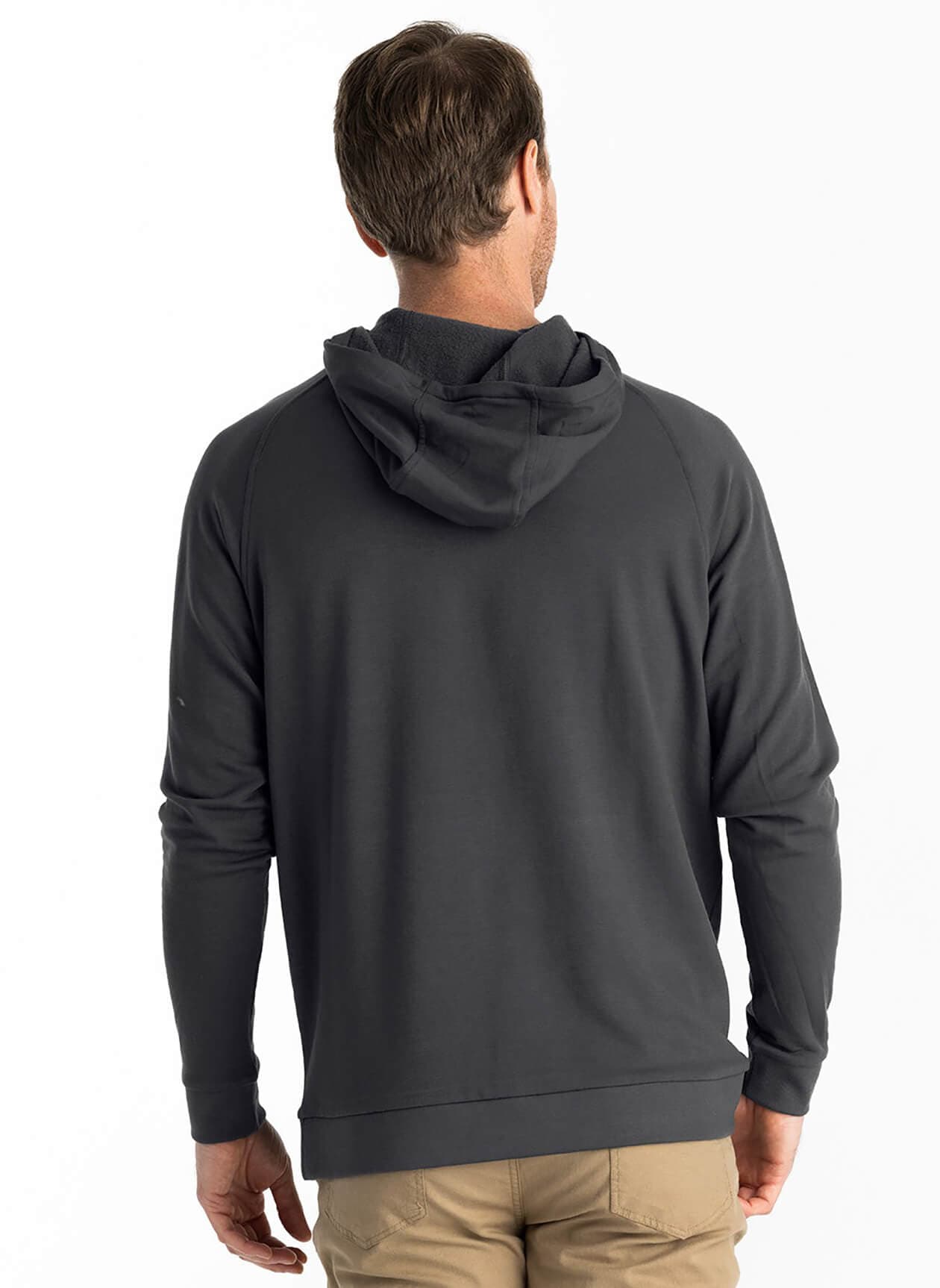 Free Fly Men's Bamboo Lightweight Fleece Hoodie - Black 3XL
