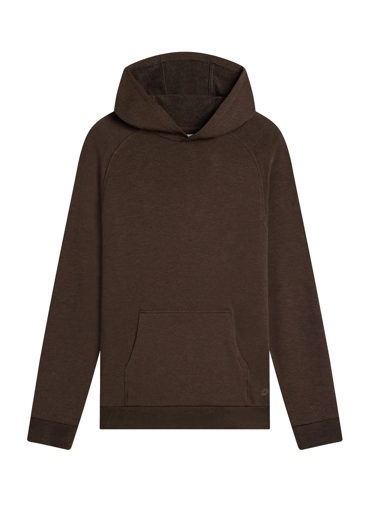 Free Fly Men's Bamboo Lightweight Fleece Hoodie - Heather Dark Brown 3XL