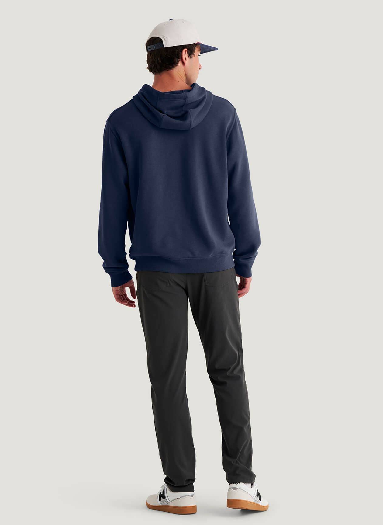 Free Fly Men's Bamboo Northcoast Fleece Hoodie - Navy LG