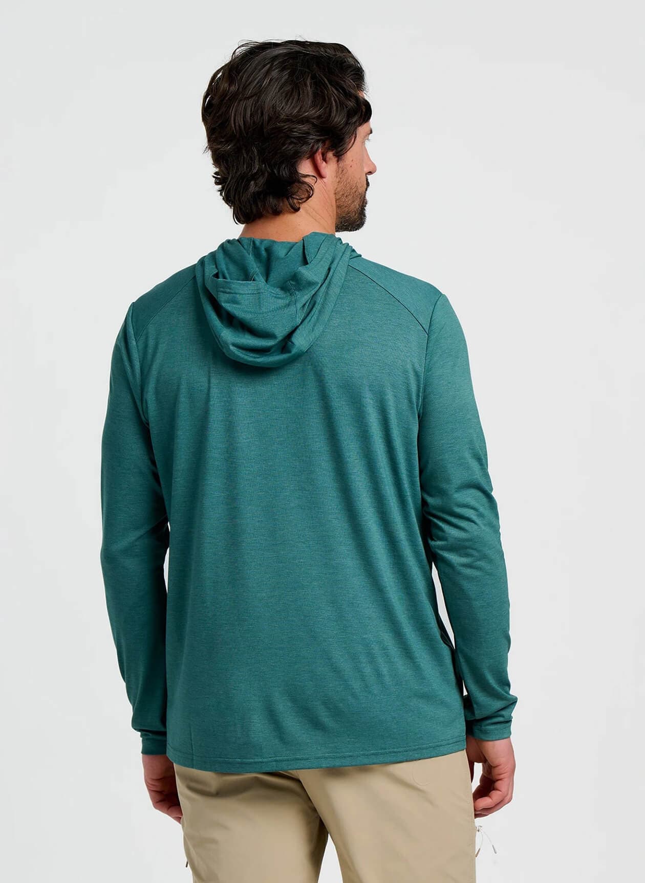 Free Fly Men's Bamboo Shade Hoodie - Green 3XL