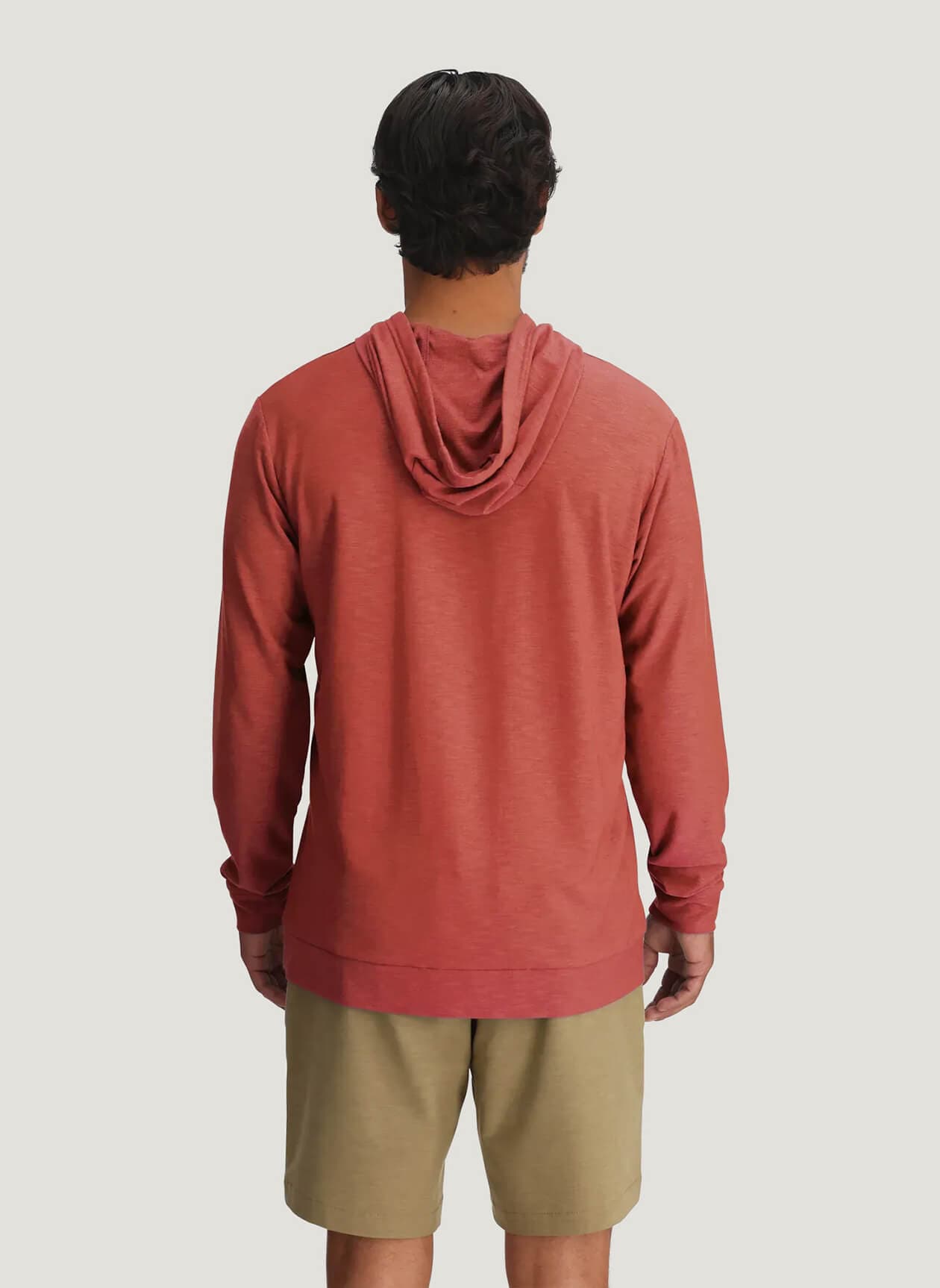 Free Fly Men's Bamboo Slub Hoodie II - Red 3XL