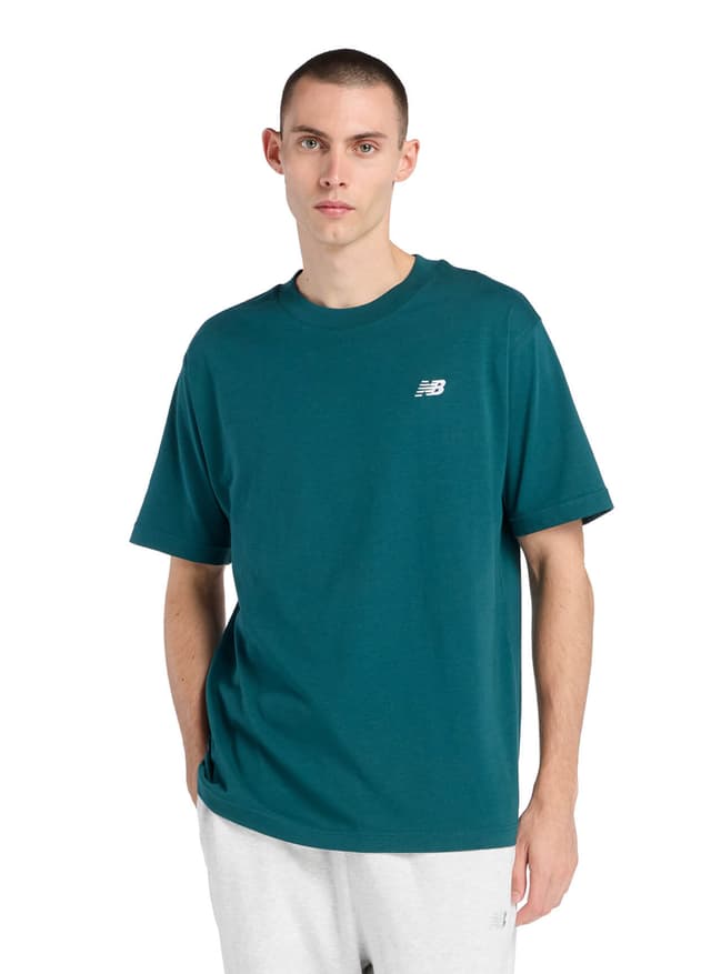 New Balance Men's Sport Essentials Cotton T-Shirt - Green LG