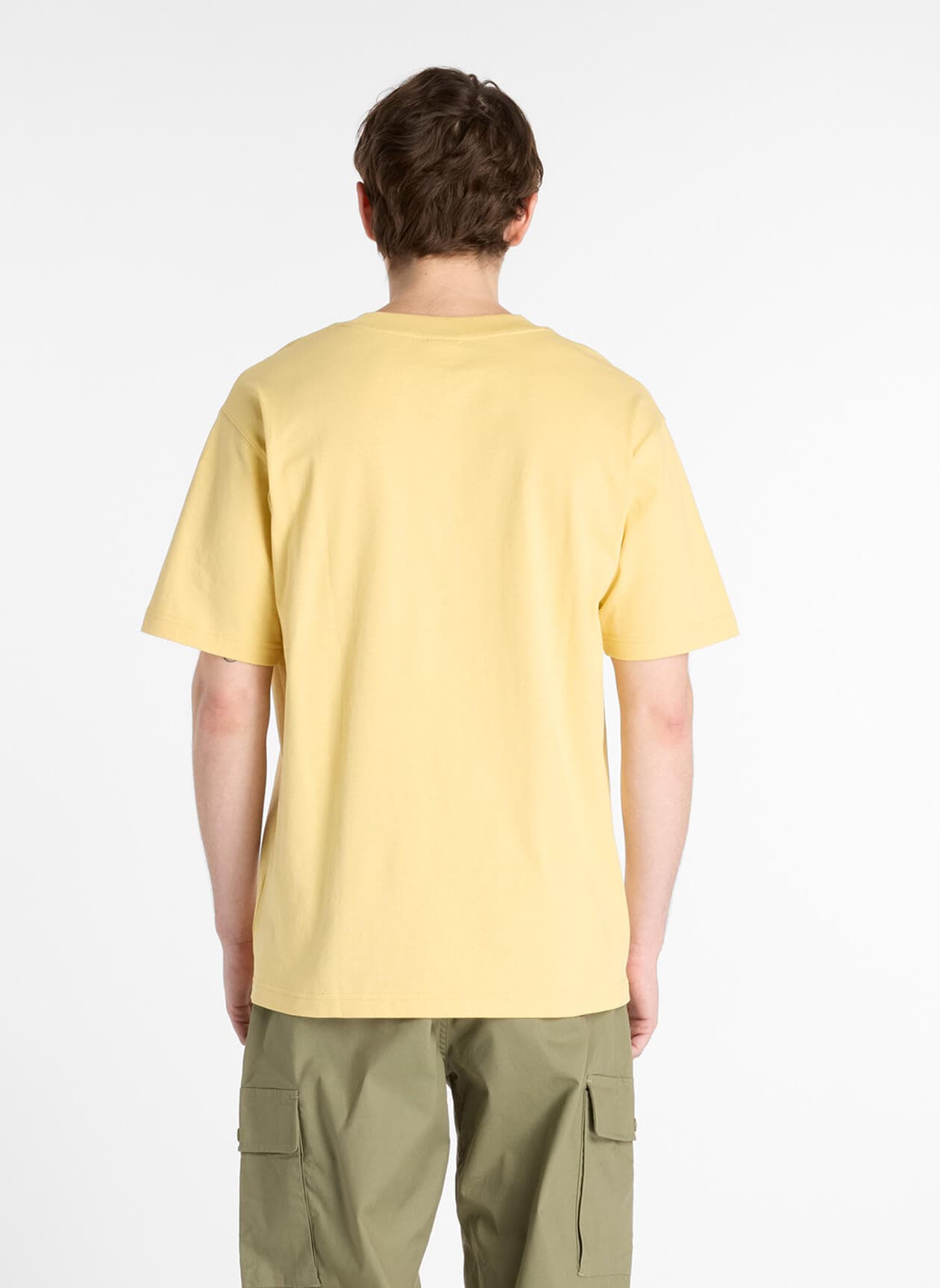 New Balance Men's Athletics Cotton T-Shirt - Yellow LG