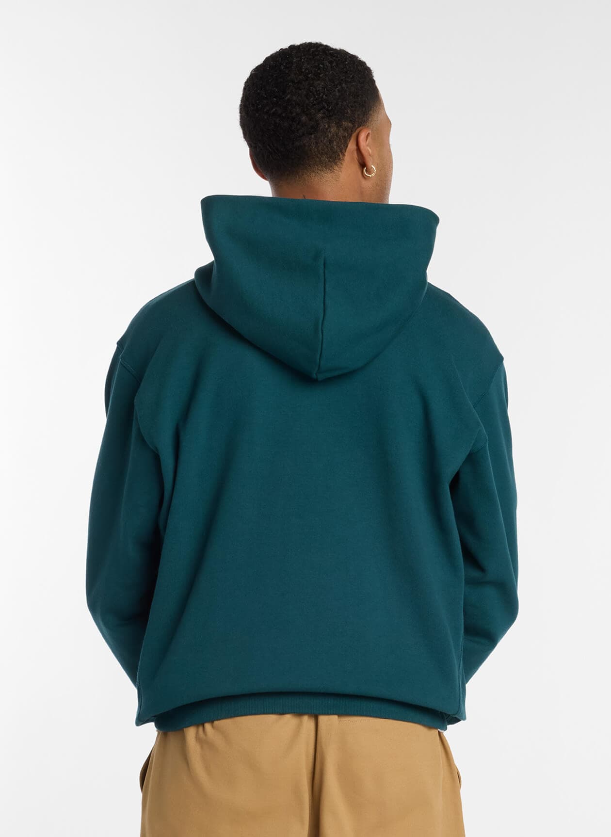 New Balance Men's Numeric French Terry Hoodie - Green LG
