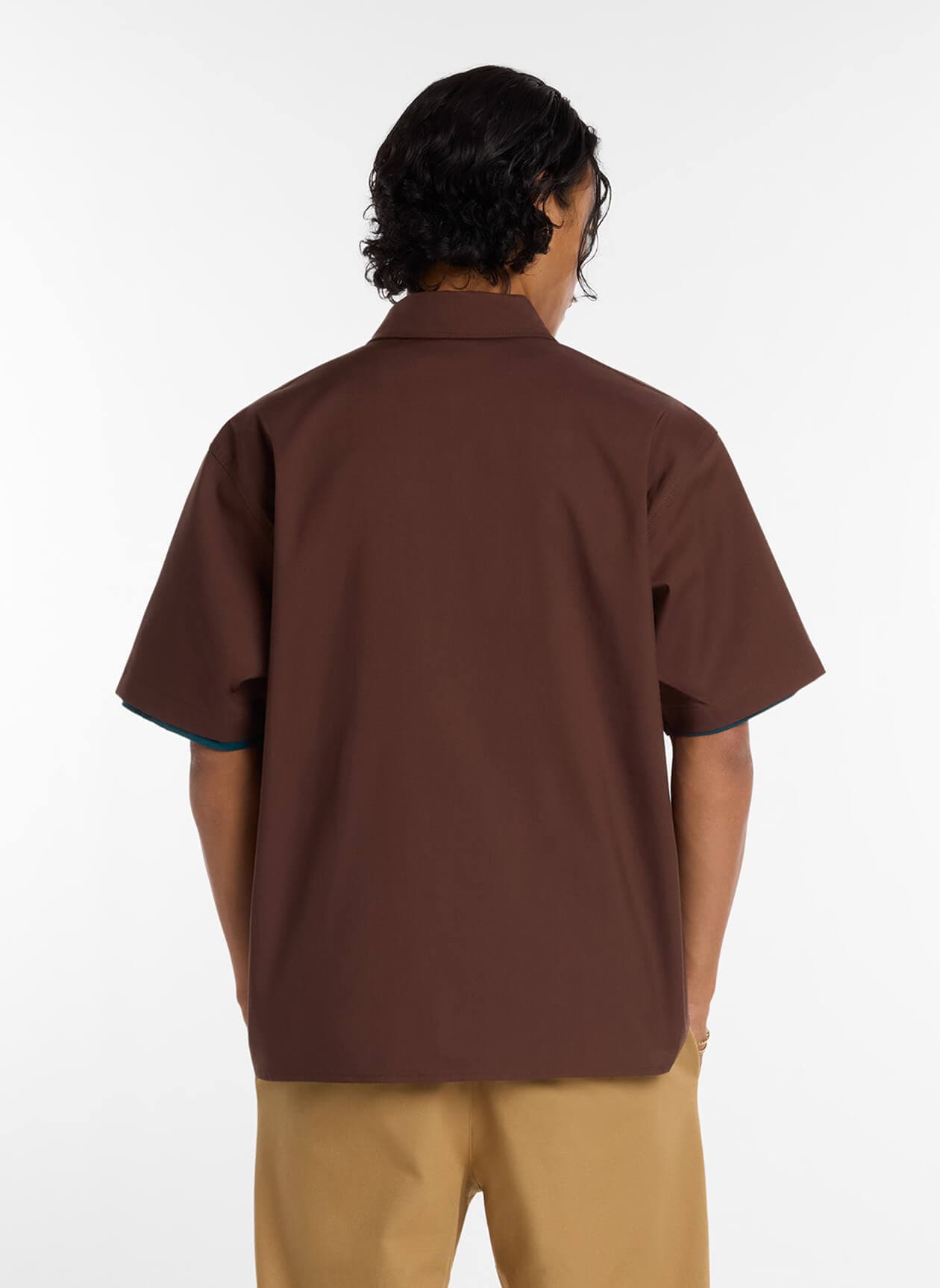 New Balance Men's Numeric Shirt - Brown LG