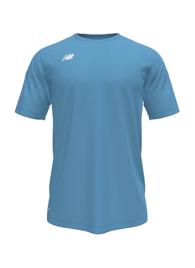 New Balance Men's Brighton Jersey - Cyan LG