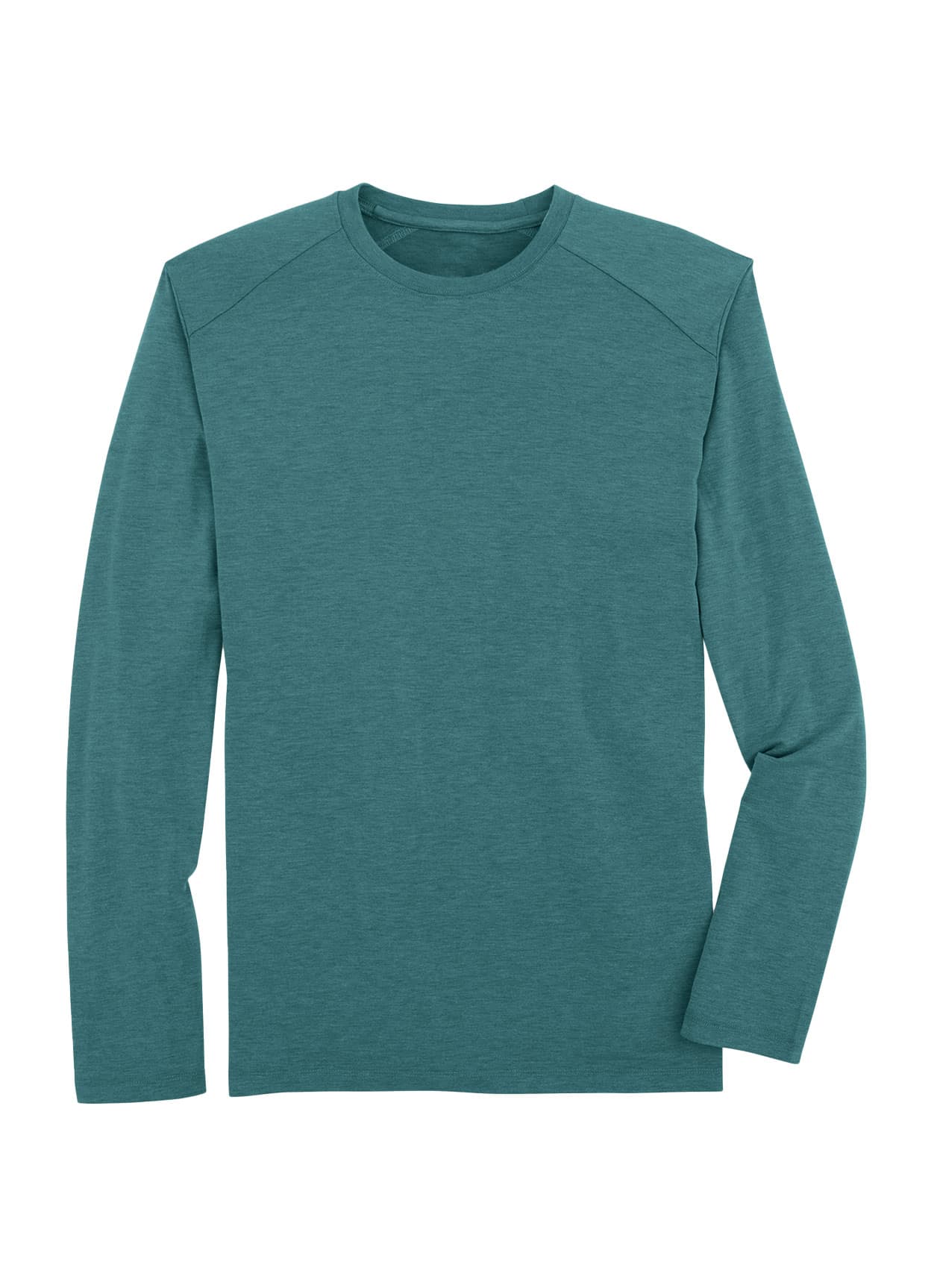 Free Fly Men's Bamboo Shade Long Sleeve - Heather Sea Pine 3XL