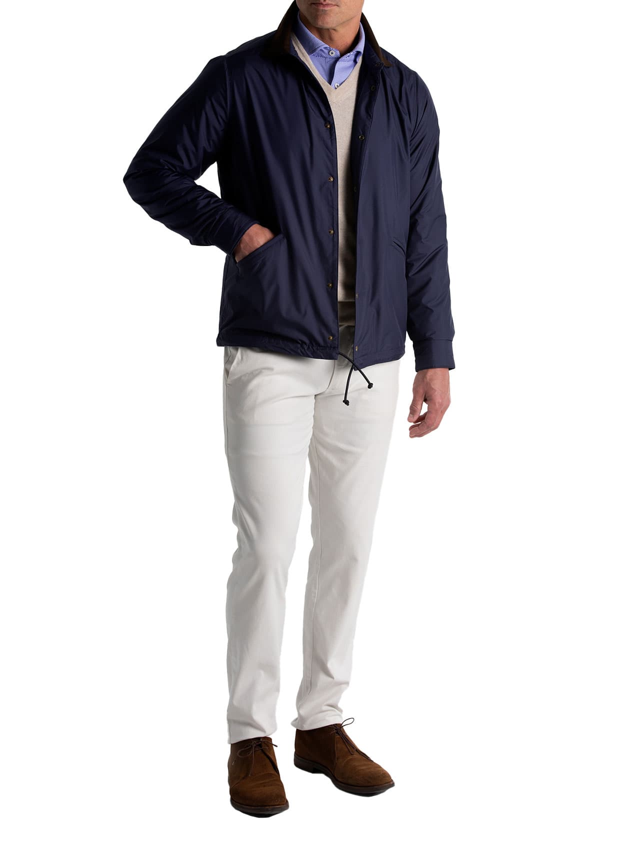 Fairway & Greene Men's Beretta Windjacket - Navy LG