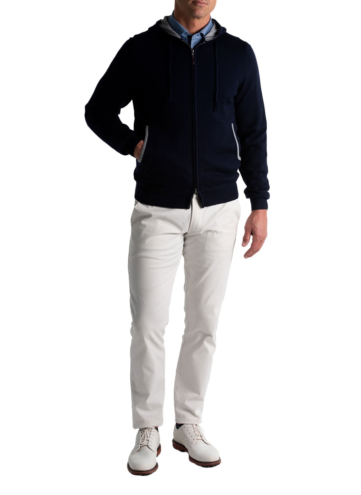 Fairway & Greene Men's Holland Hoodie - Marine (MARI) LG