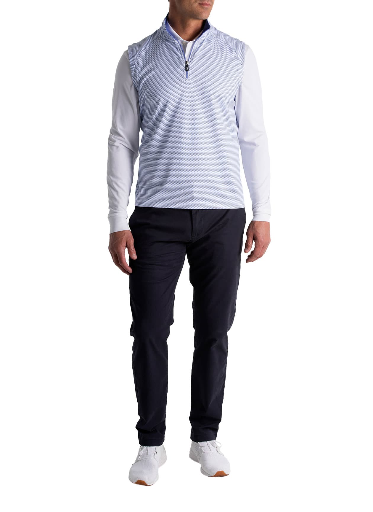 Fairway & Greene Men's Wave Quarter-Zip Vest