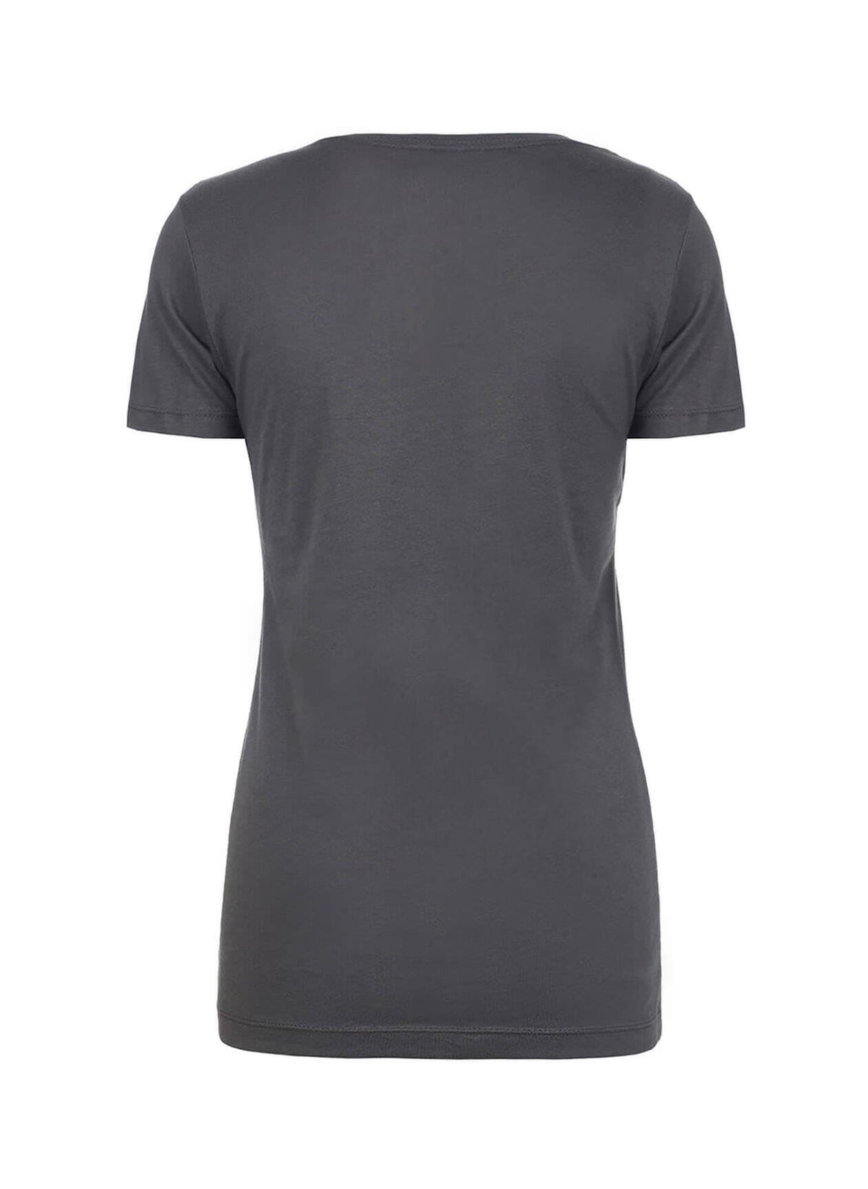 Next Level Women's Ideal V-Neck T-Shirt - Dark Grey 3XL