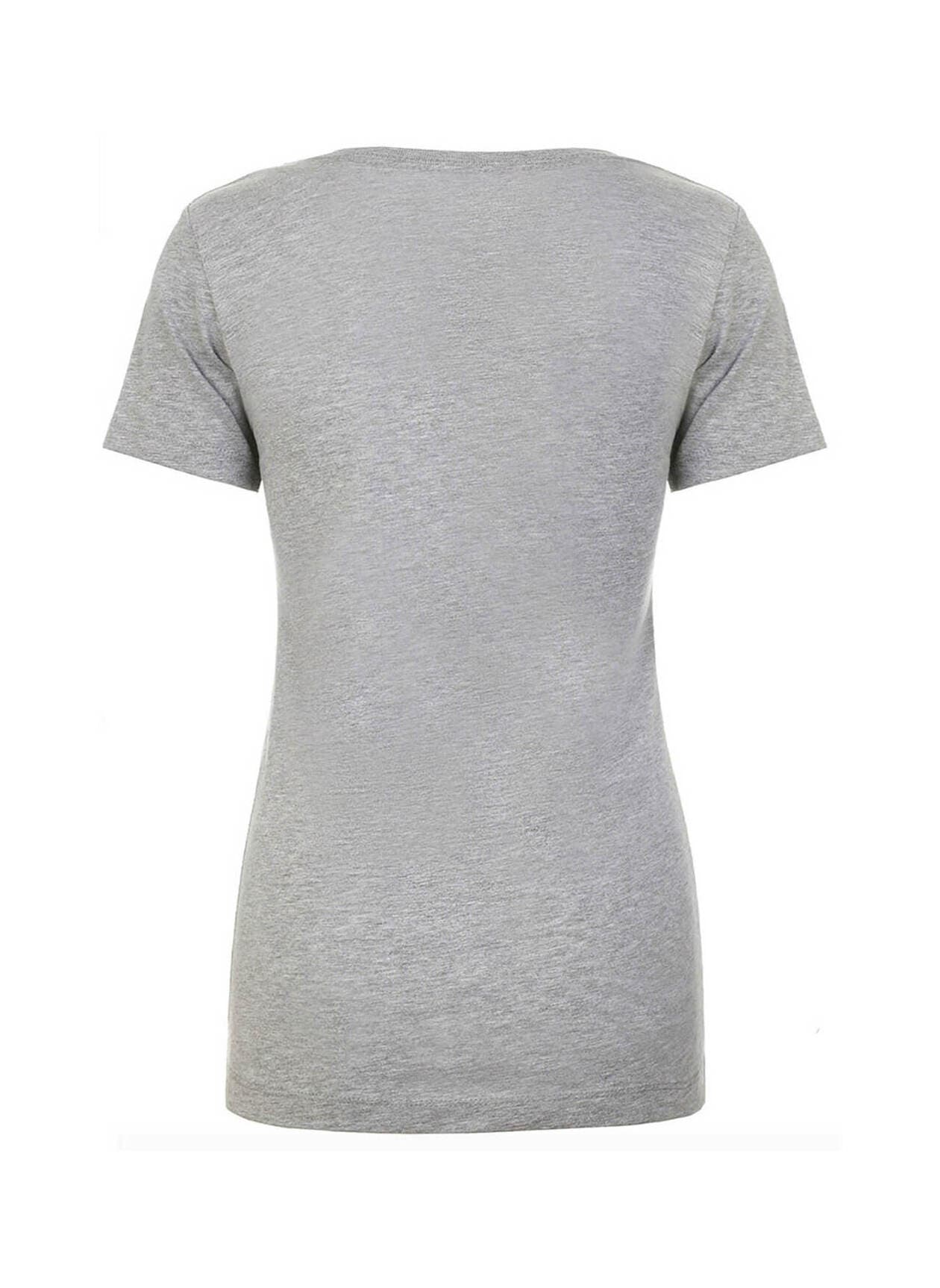 Next Level Women's Ideal V-Neck T-Shirt - Light Grey 3XL