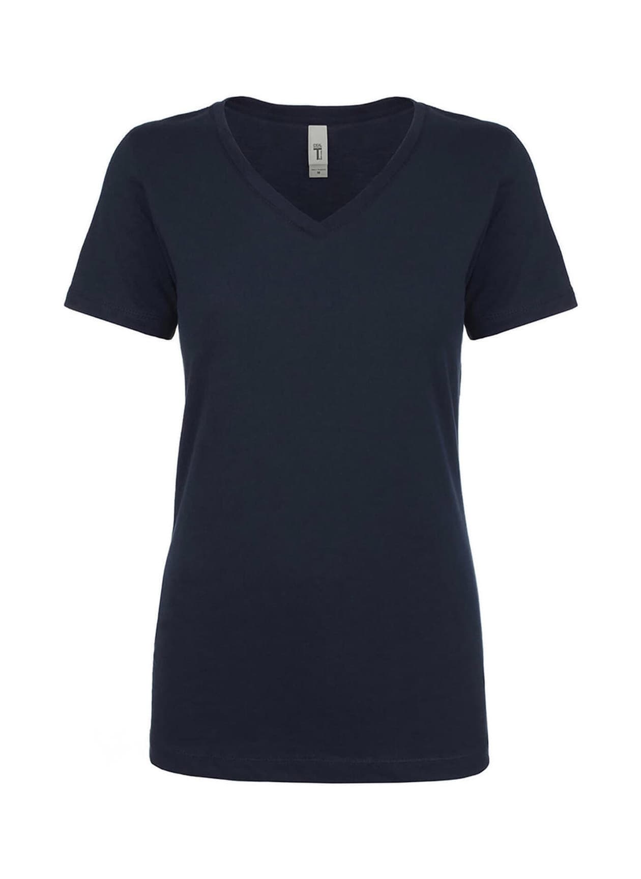 Next Level Women's Ideal V-Neck T-Shirt - Navy 3XL