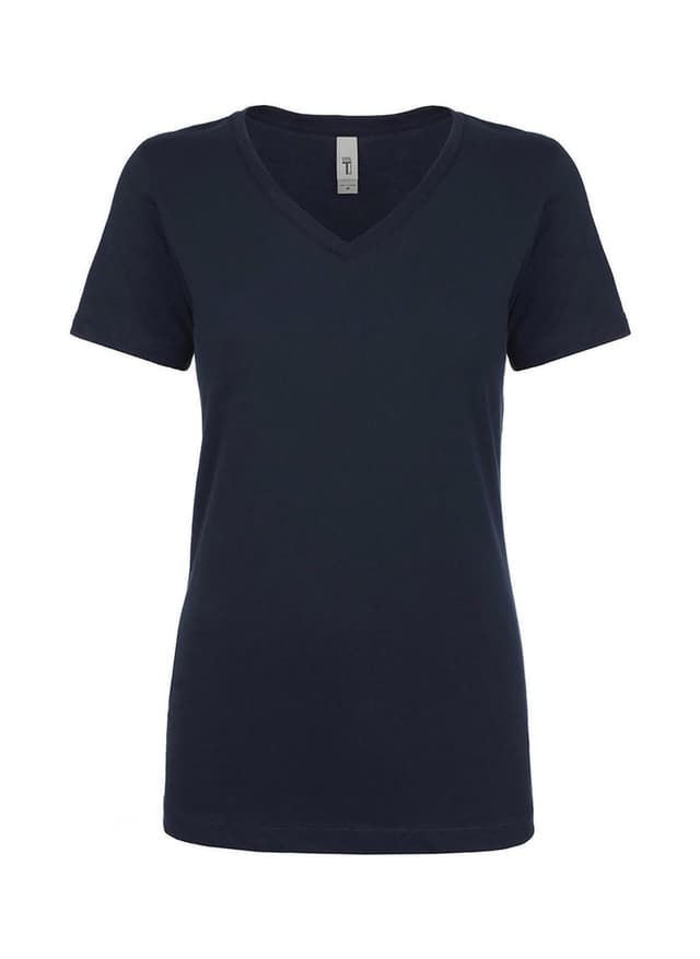 Next Level Women's Ideal V-Neck T-Shirt - Navy 3XL