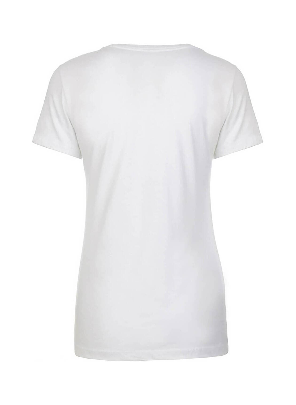 Next Level Women's Ideal V-Neck T-Shirt - White 3XL