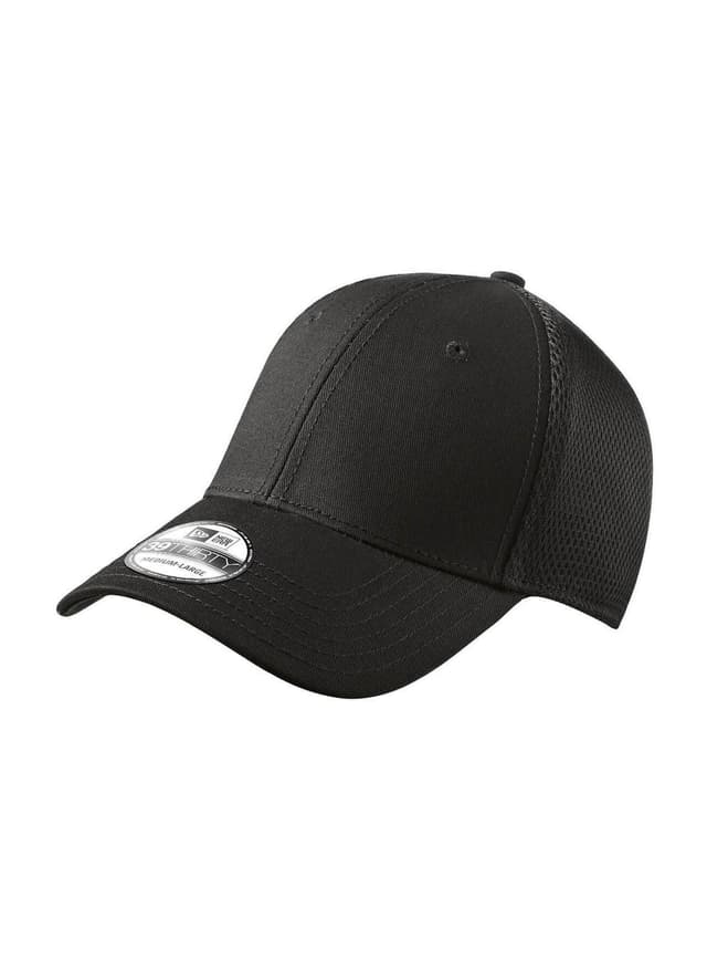 New Era Stretch Mesh Hat - Black (BLK) LG/XL