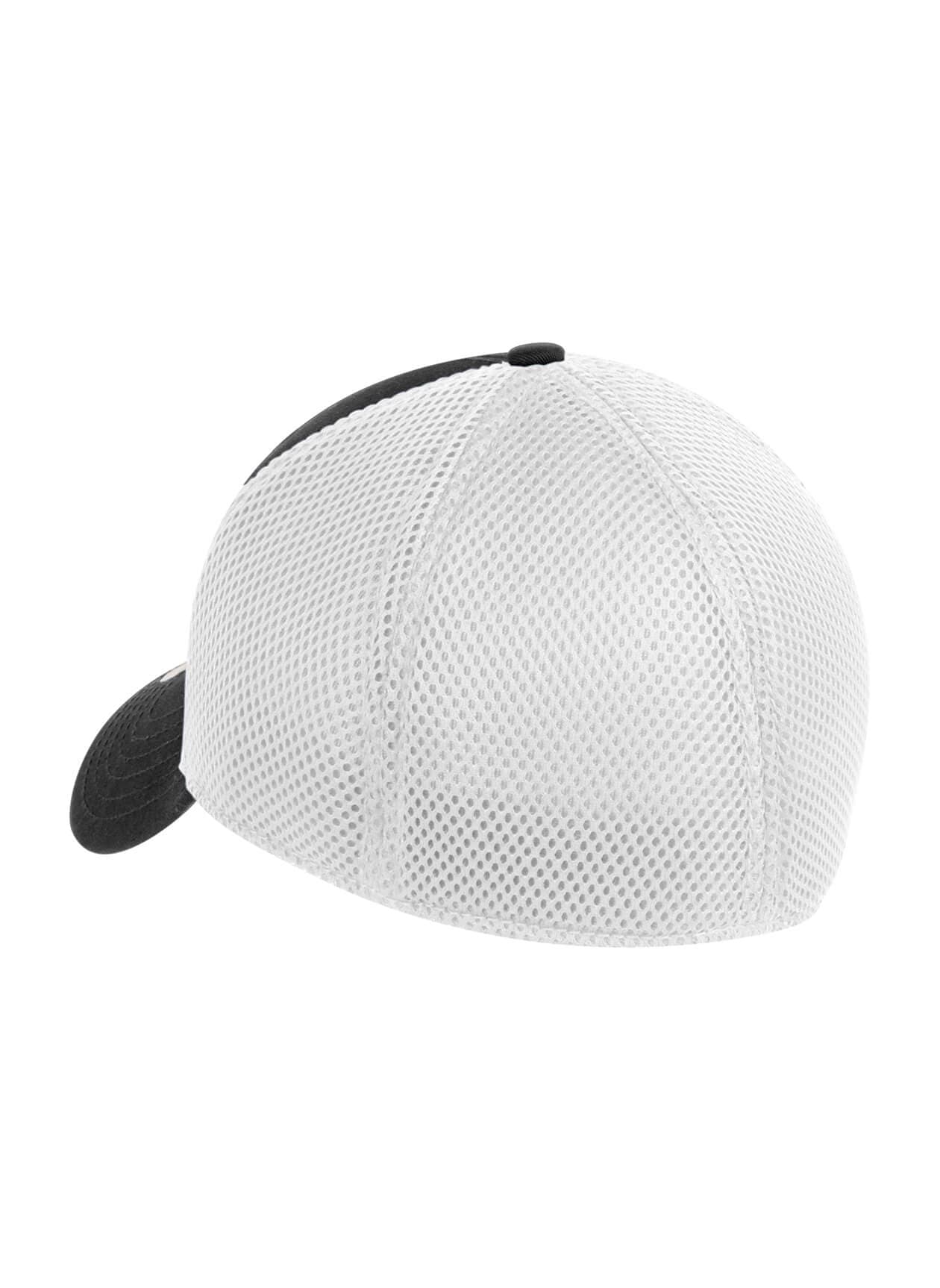 New Era Stretch Mesh Hat - Black / White (BLW) LG/XL