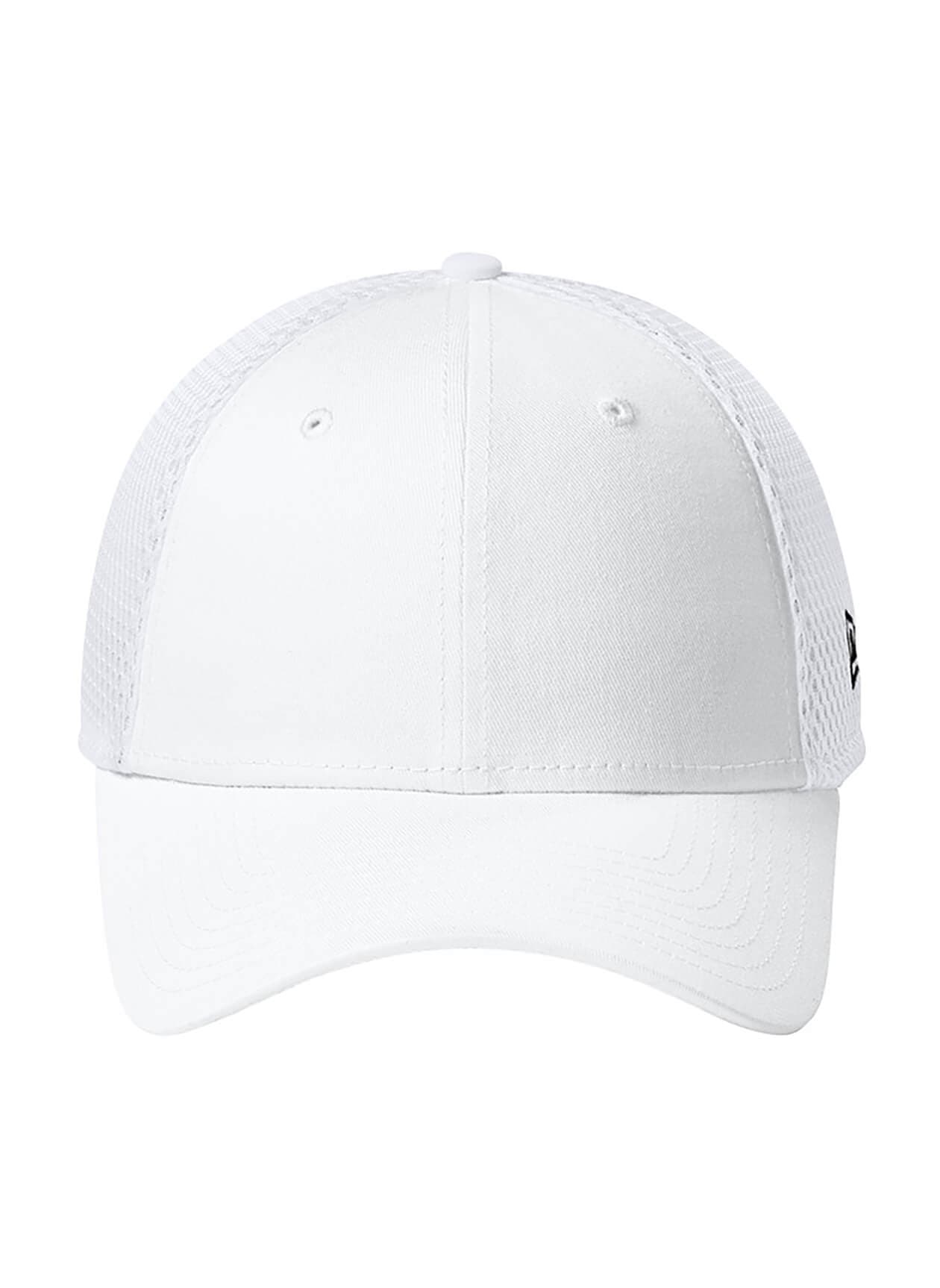 New Era Stretch Mesh Hat - Flag White / White LG/XL
