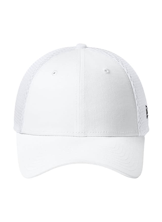 New Era Stretch Mesh Hat - Flag White / White LG/XL