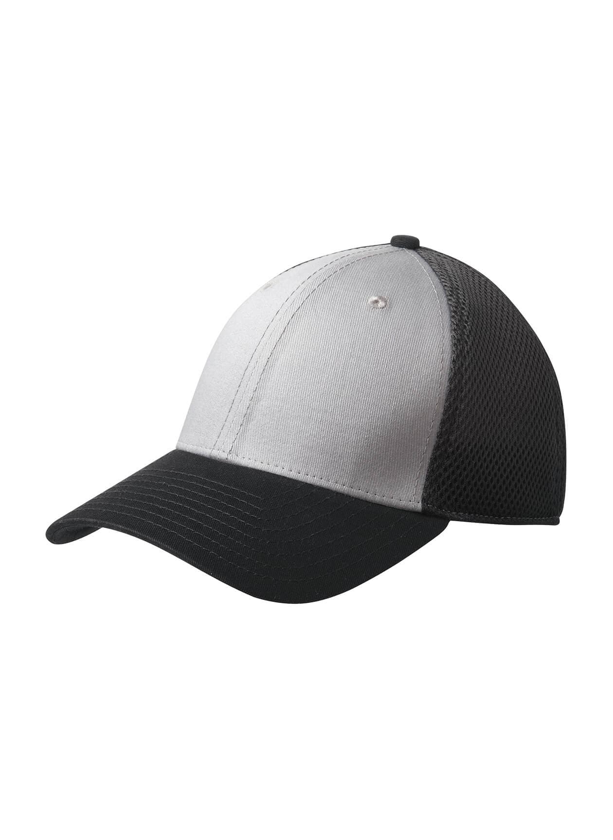New Era Stretch Mesh Hat - Grey / Black (GBL) LG/XL