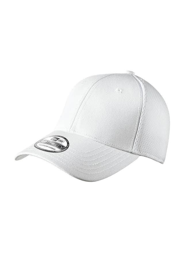 New Era Stretch Mesh Hat - White (WHT) LG/XL