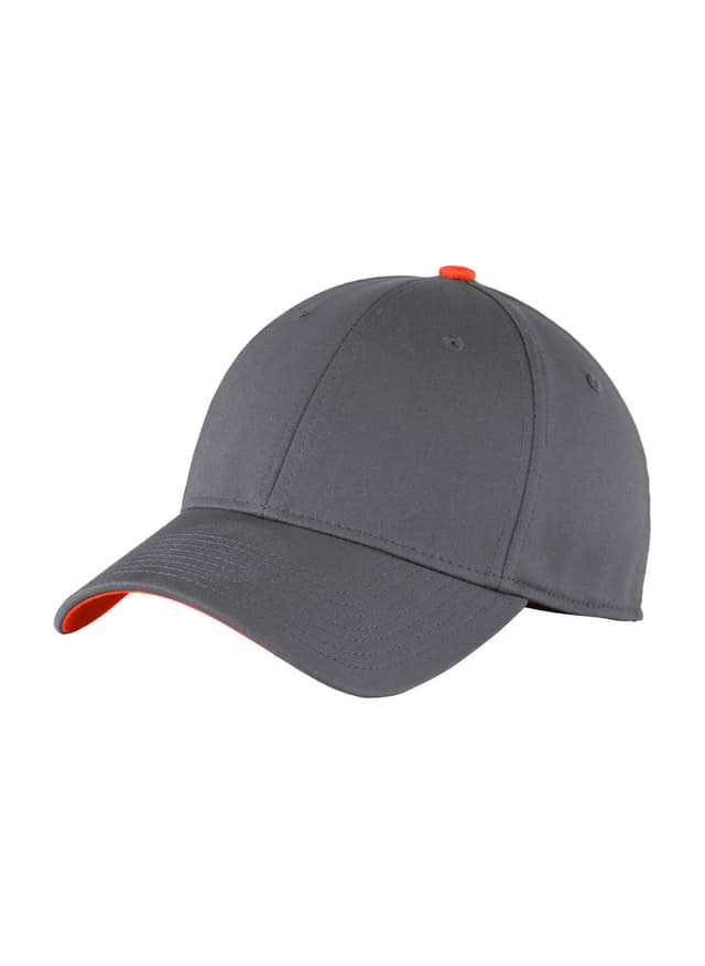New Era Interception Cap - Graphite / Orange LG/XL