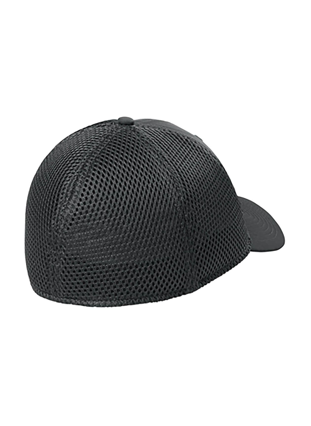 New Era 39THIRTY Performance Stretch Mesh Cap - Dark Grey LG/XL