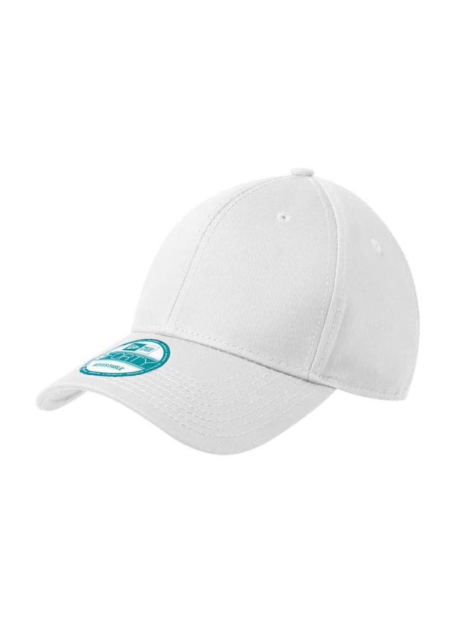 New Era Adjustable Structured Cap - White (WHT) MISC