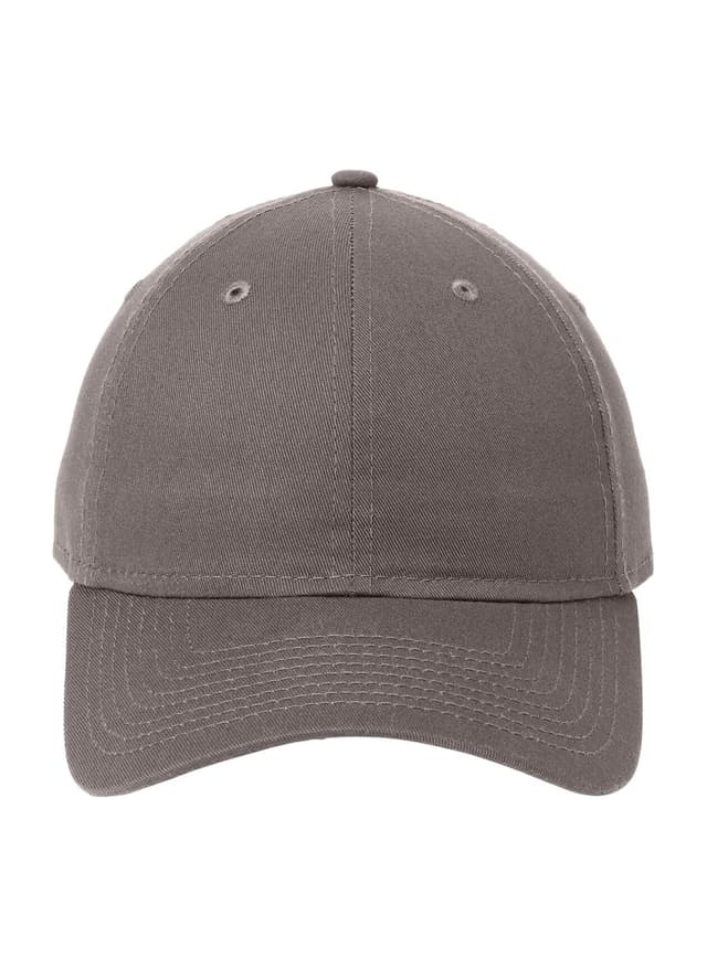 New Era Adjustable Unstructured Cap - Graphite (GRP) MISC