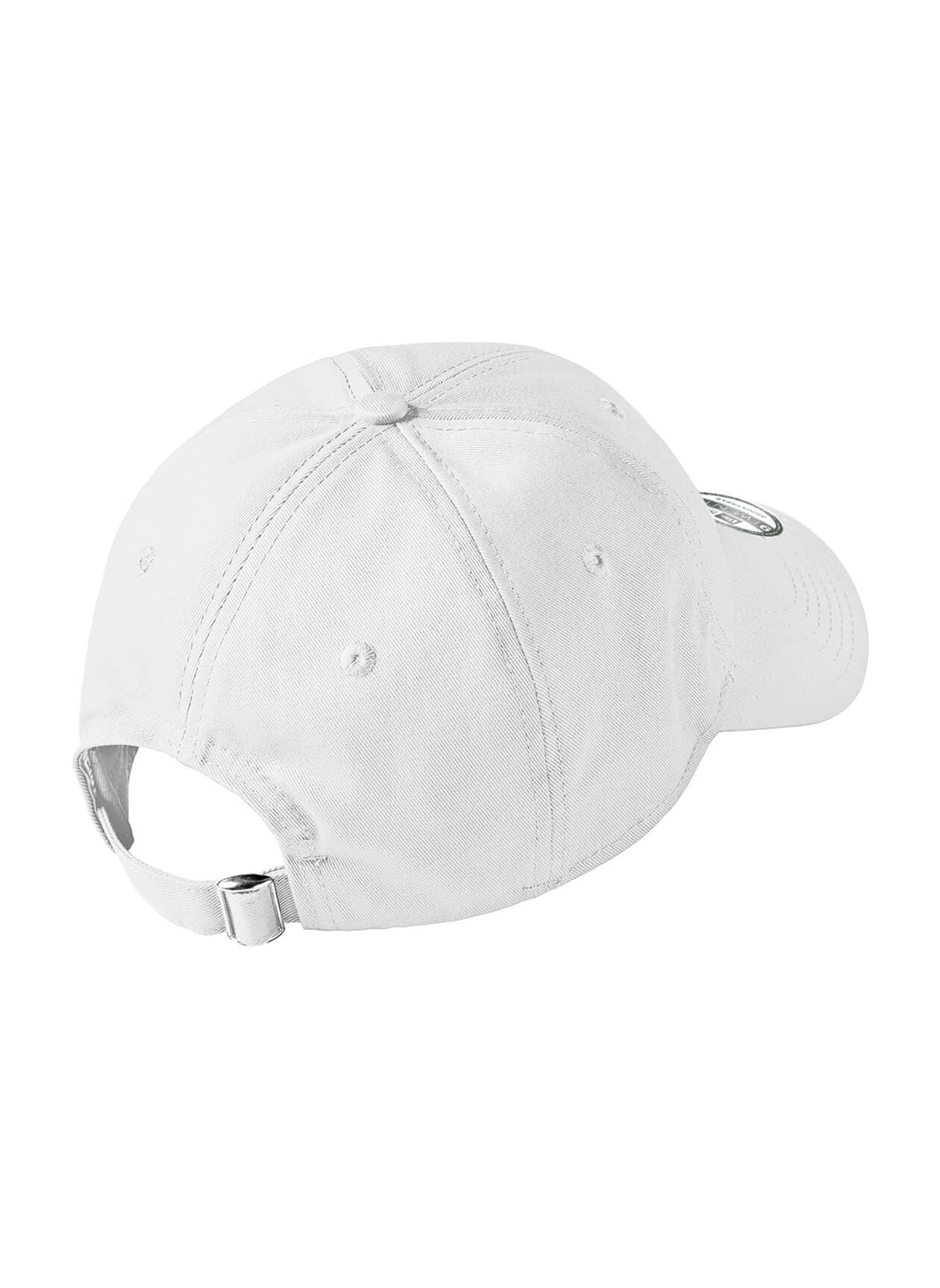 New Era Adjustable Unstructured Cap - White (WHT) MISC