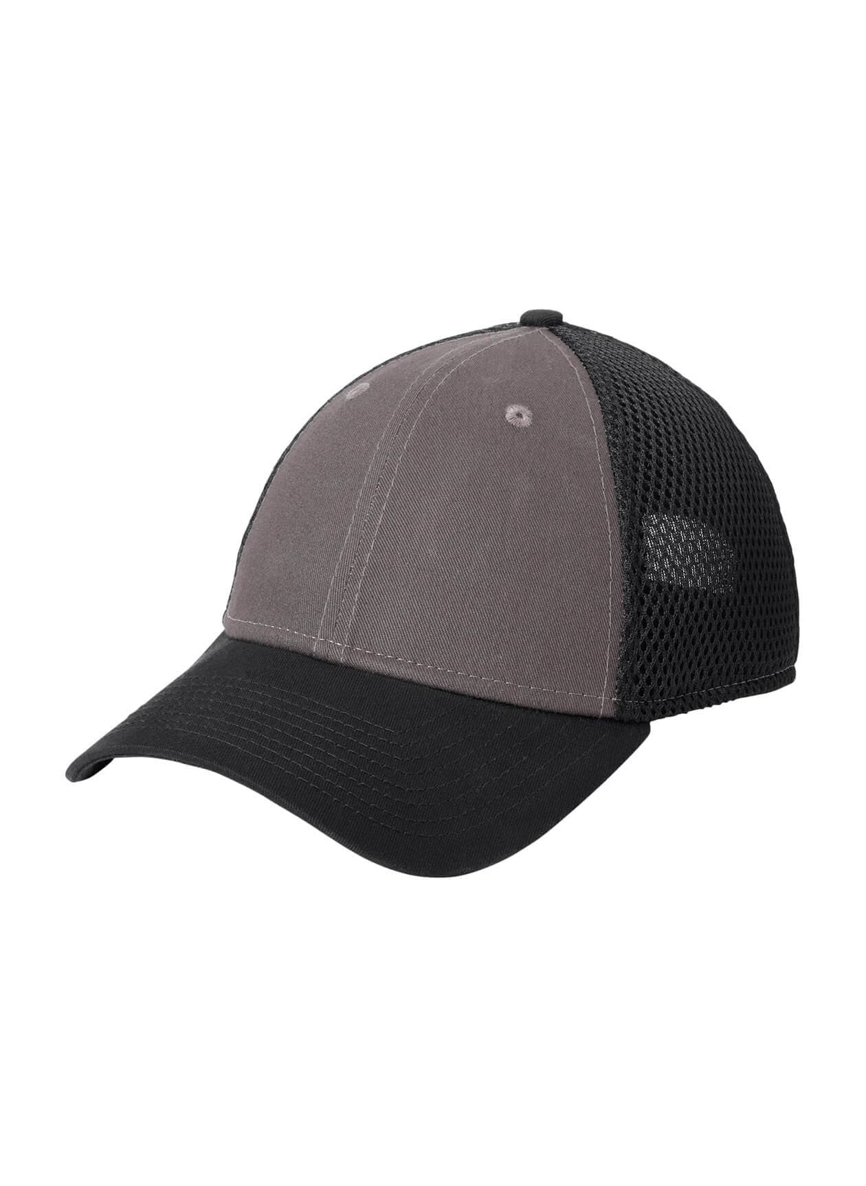New Era Snapback Contrast Front Mesh Cap - Dark Grey MISC