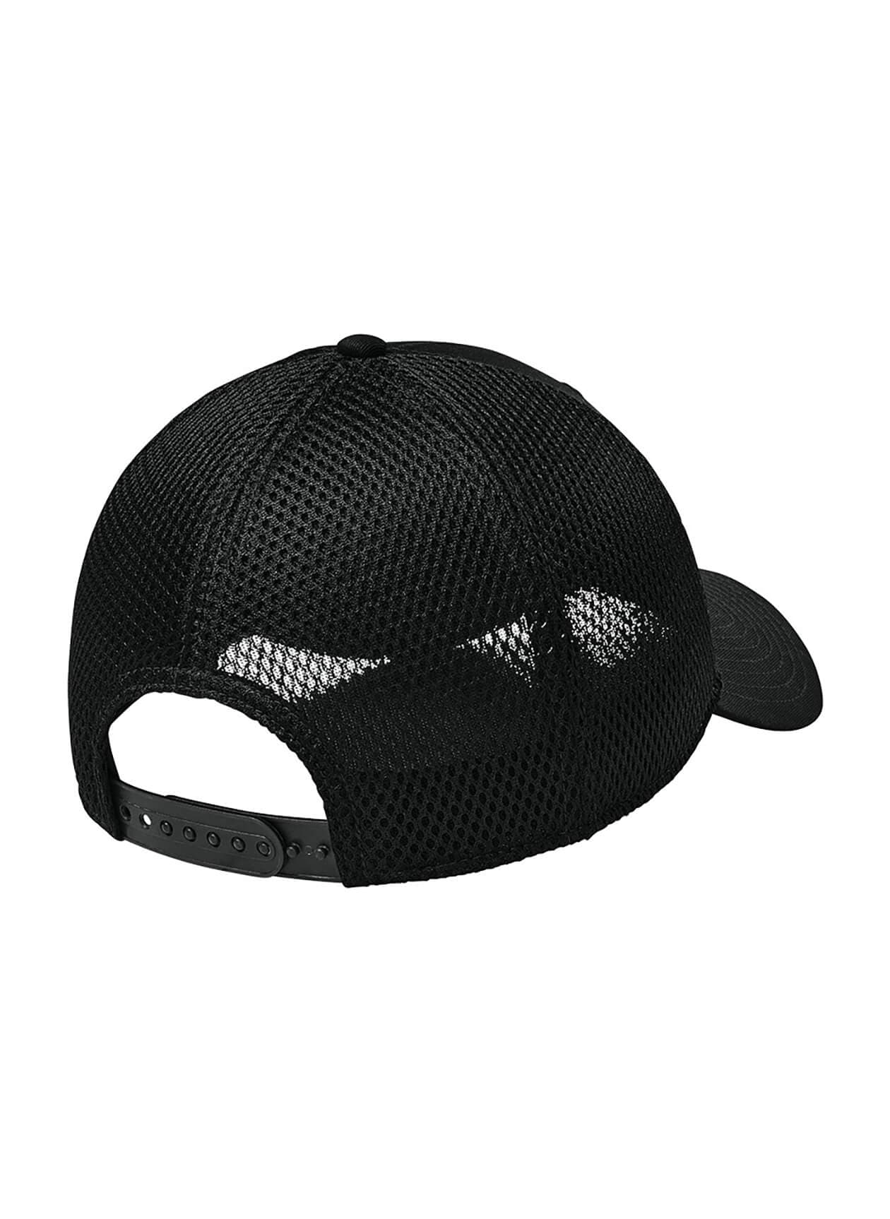 New Era Snapback Contrast Front Mesh Cap - Flag Black / Black MISC