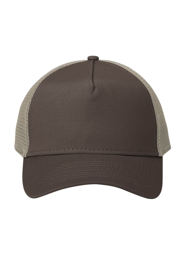 New Era Snapback Trucker Cap - Chocolate / Khaki MISC