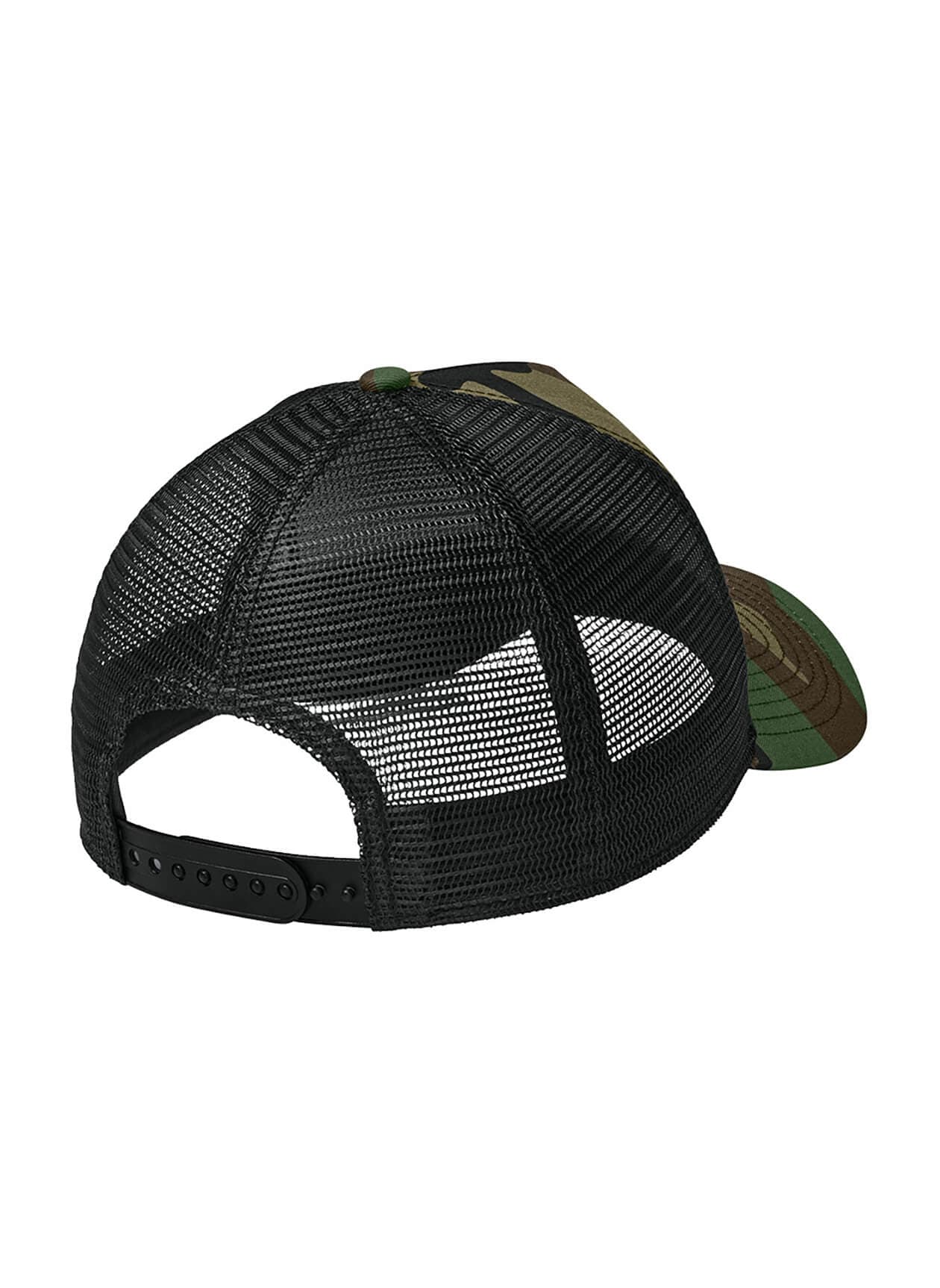 New Era Snapback Trucker Cap - Flag Camo / Black MISC