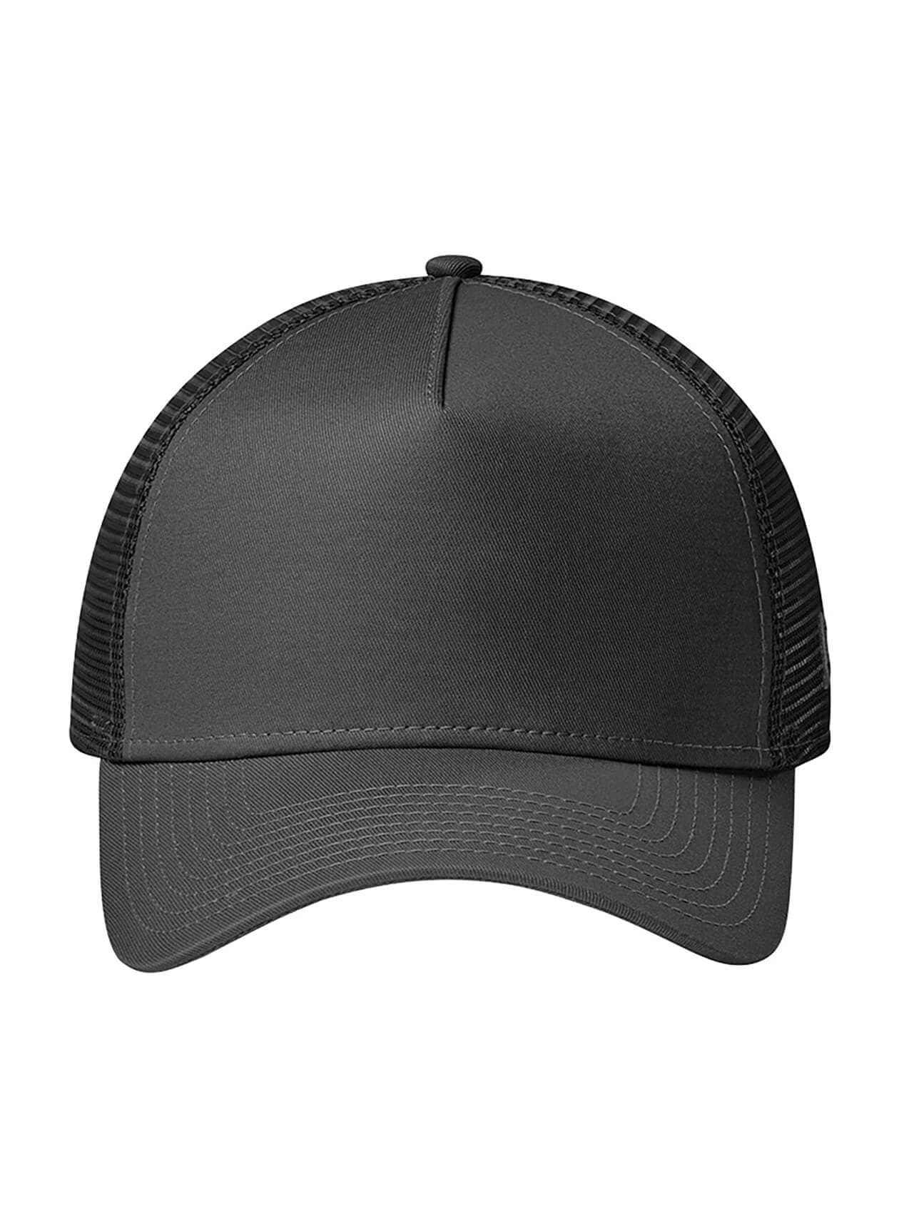 New Era Snapback Trucker Cap - Flag Graphite / Black MISC
