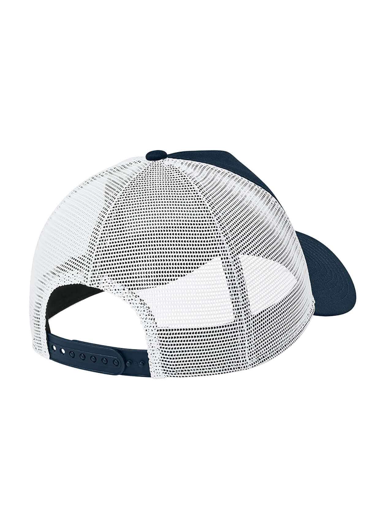 New Era Snapback Trucker Cap - Flag Deep Navy / White MISC
