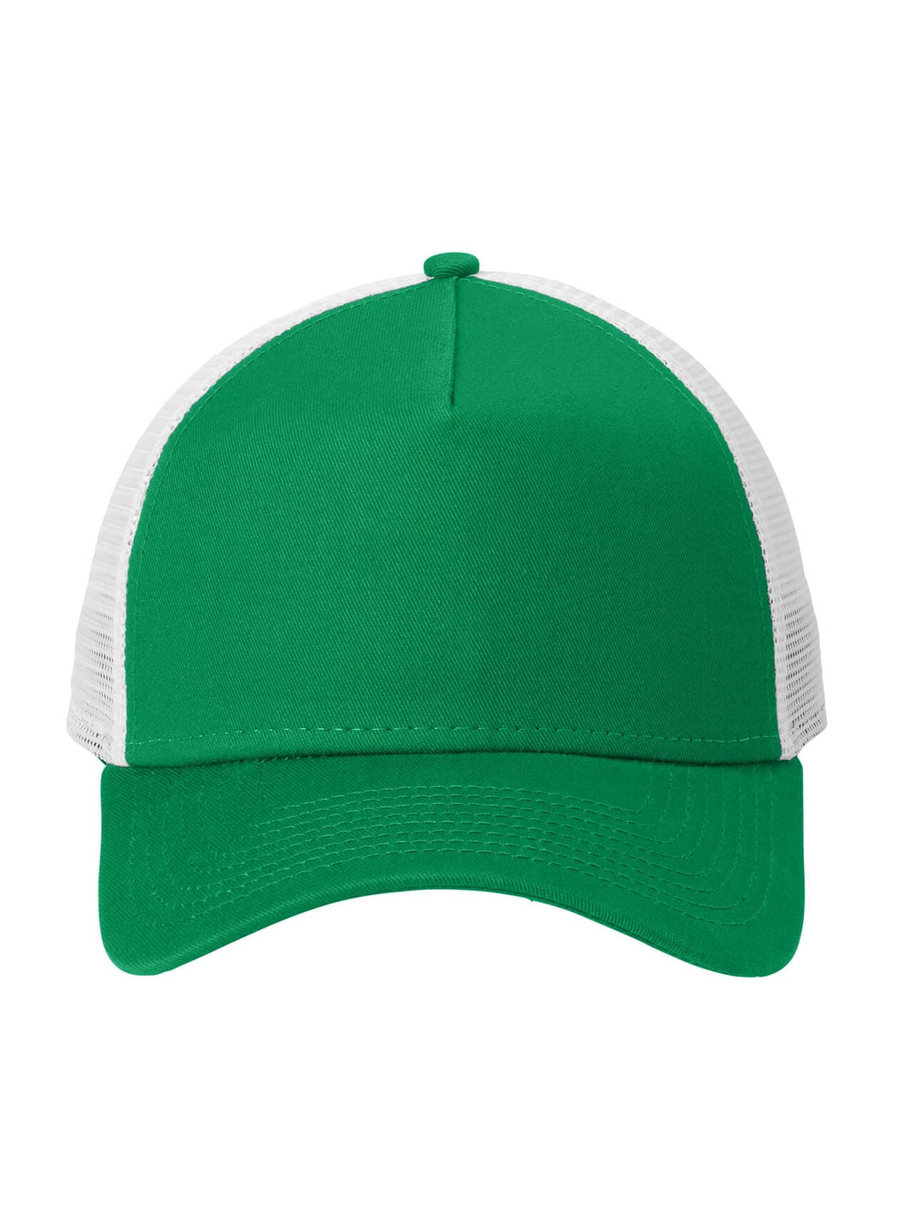 New Era Snapback Trucker Cap - Kelly / White (GNW) MISC
