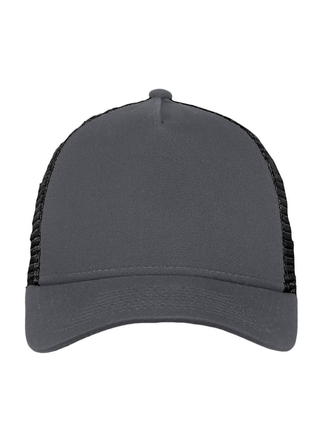 New Era Snapback Trucker Cap - Graphite / Black (GRP) MISC