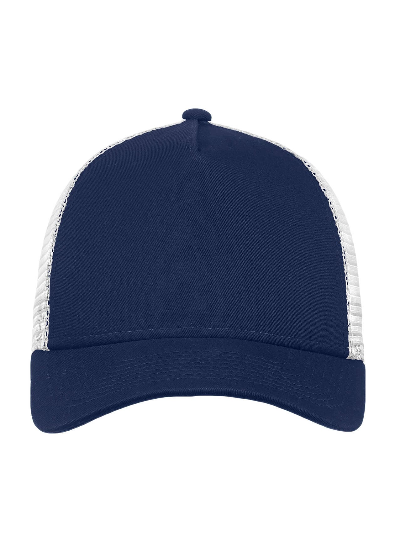 New Era Snapback Trucker Cap - Deep Navy / White MISC