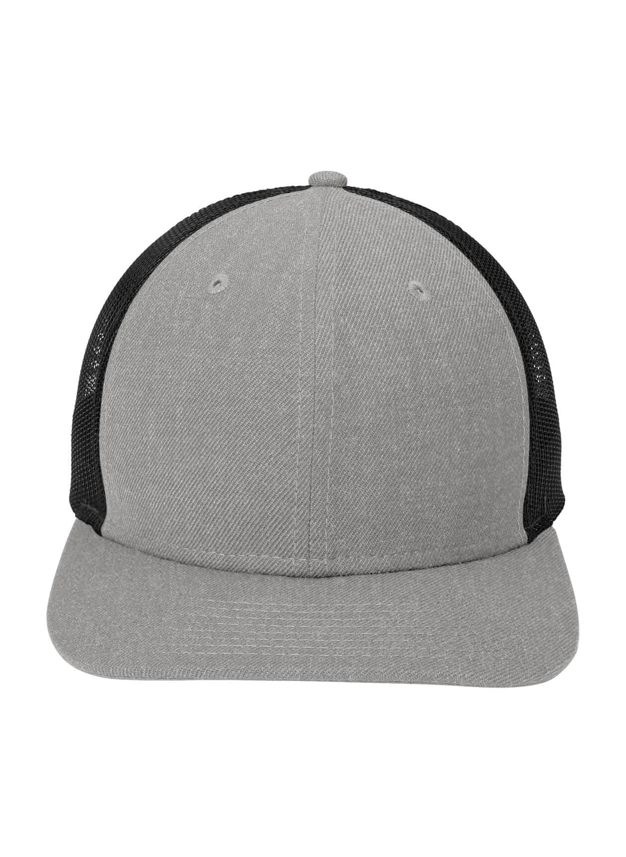 New Era Snapback Low Profile Trucker Hat - Light Grey MISC