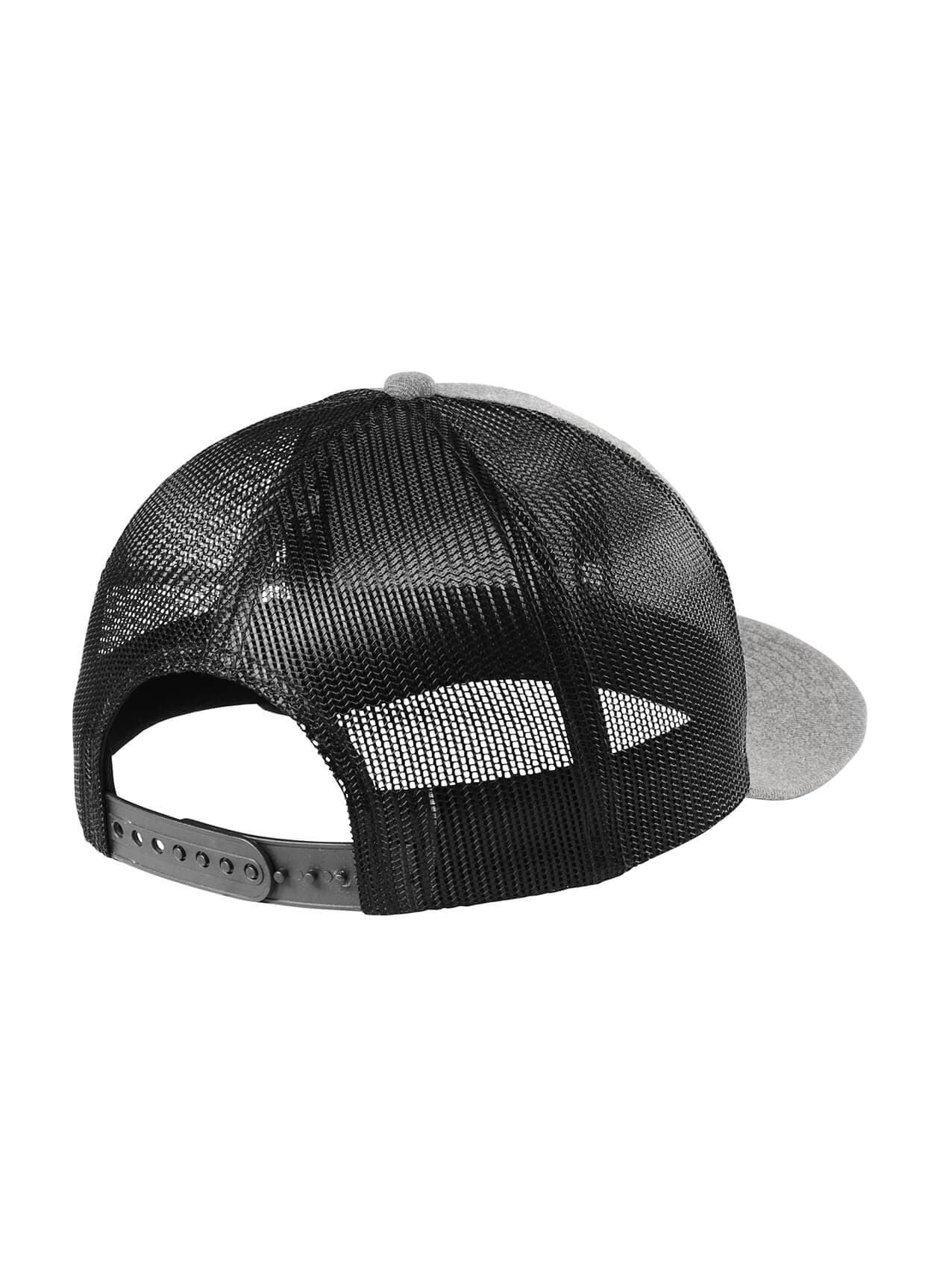 New Era Snapback Low Profile Trucker Hat - Light Grey MISC