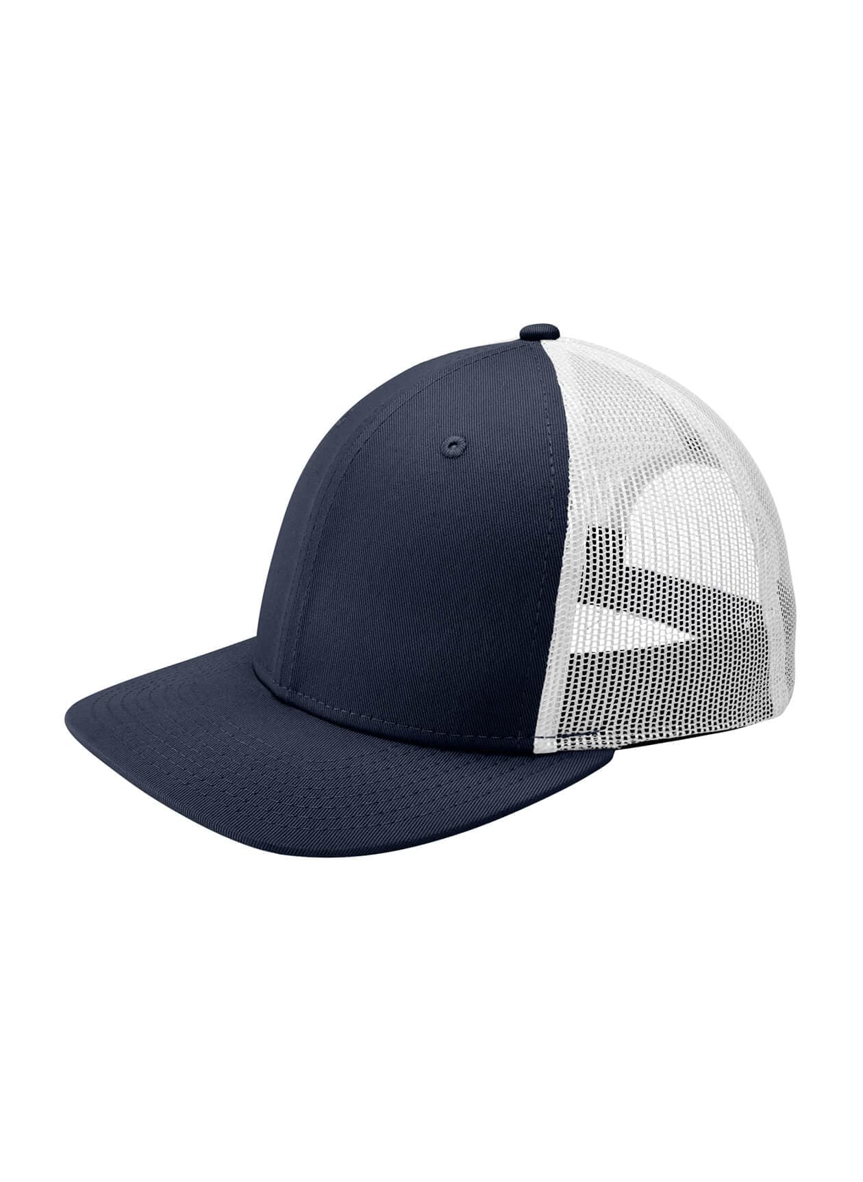 New Era Snapback Low Profile Trucker Hat - Deep Navy / White MISC
